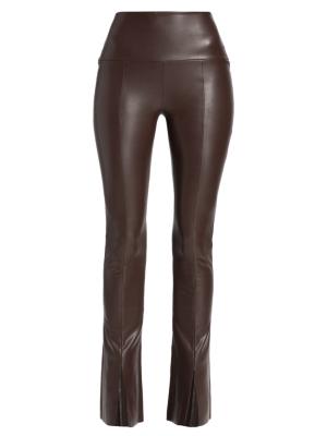 Norma Kamali Spat Faux Leather Leggings | Saks Fifth Avenue