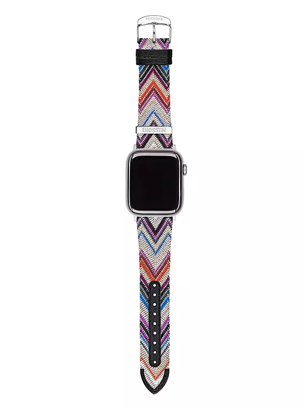 Missoni Fabric Zigzag Apple Watch Band/24MM