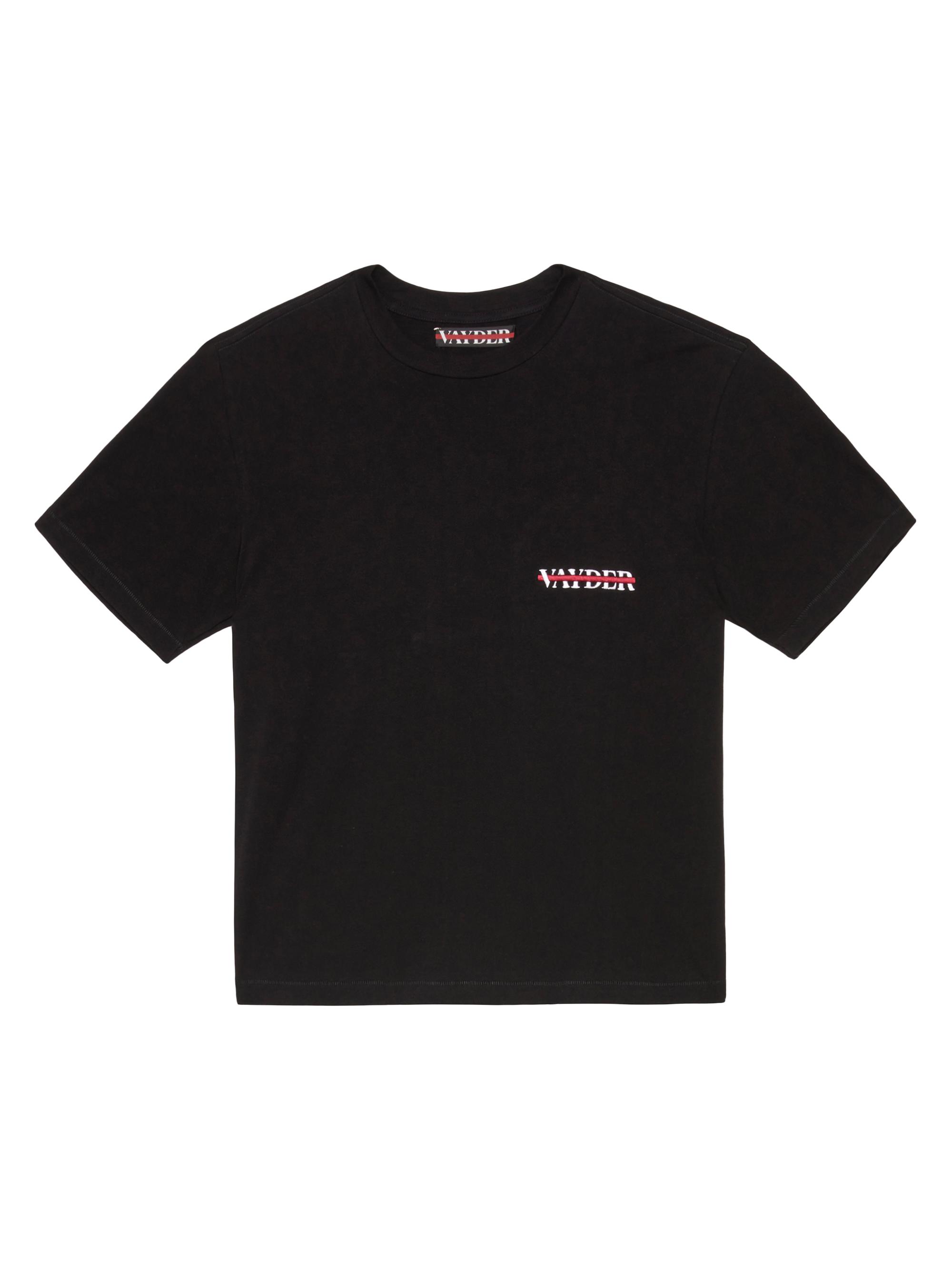 Vayder Men's Logo Crewneck T-Shirt - Black