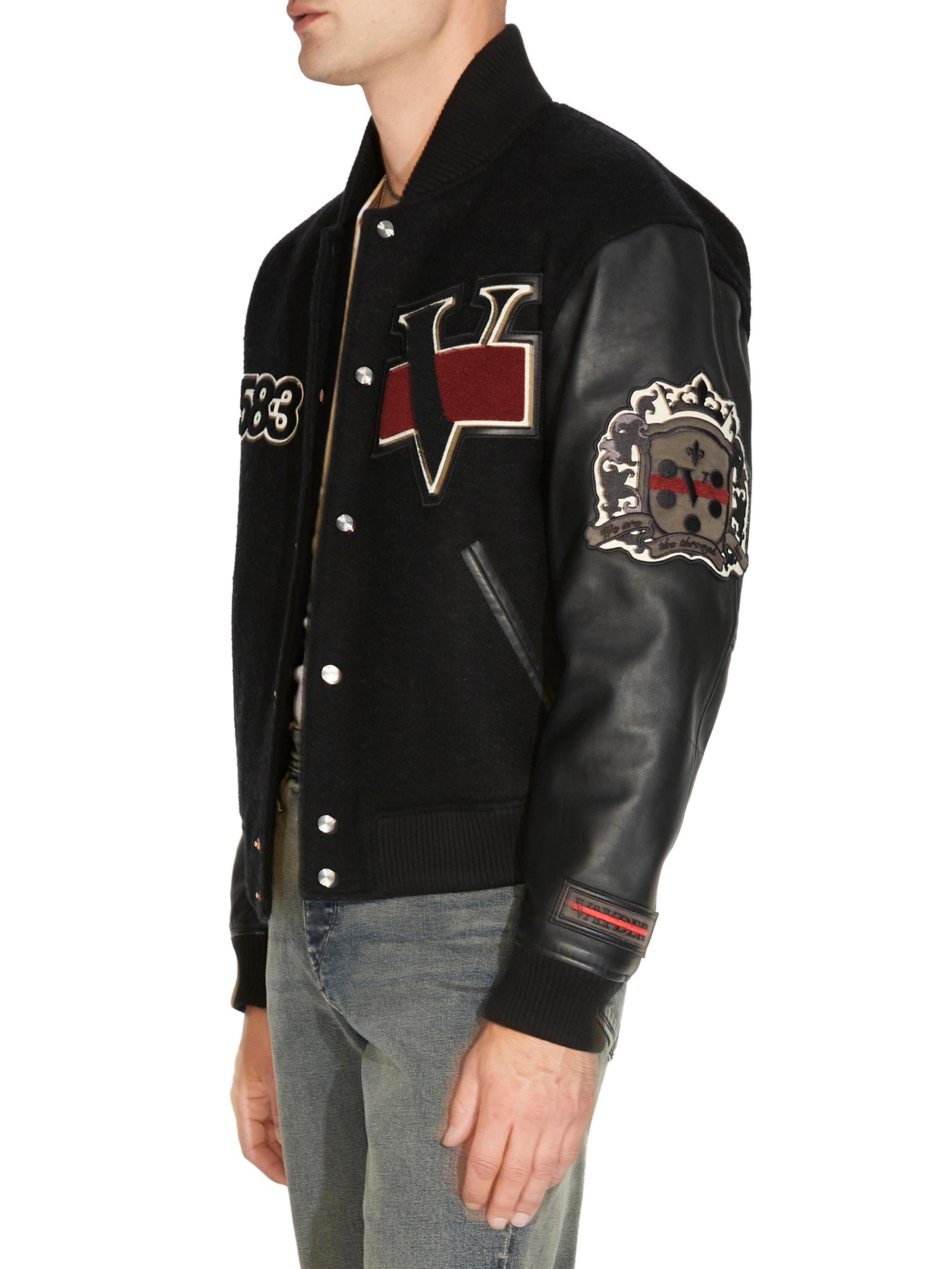 Vayder Letterman Wool-Blend Bomber Jacket | Saks Fifth Avenue
