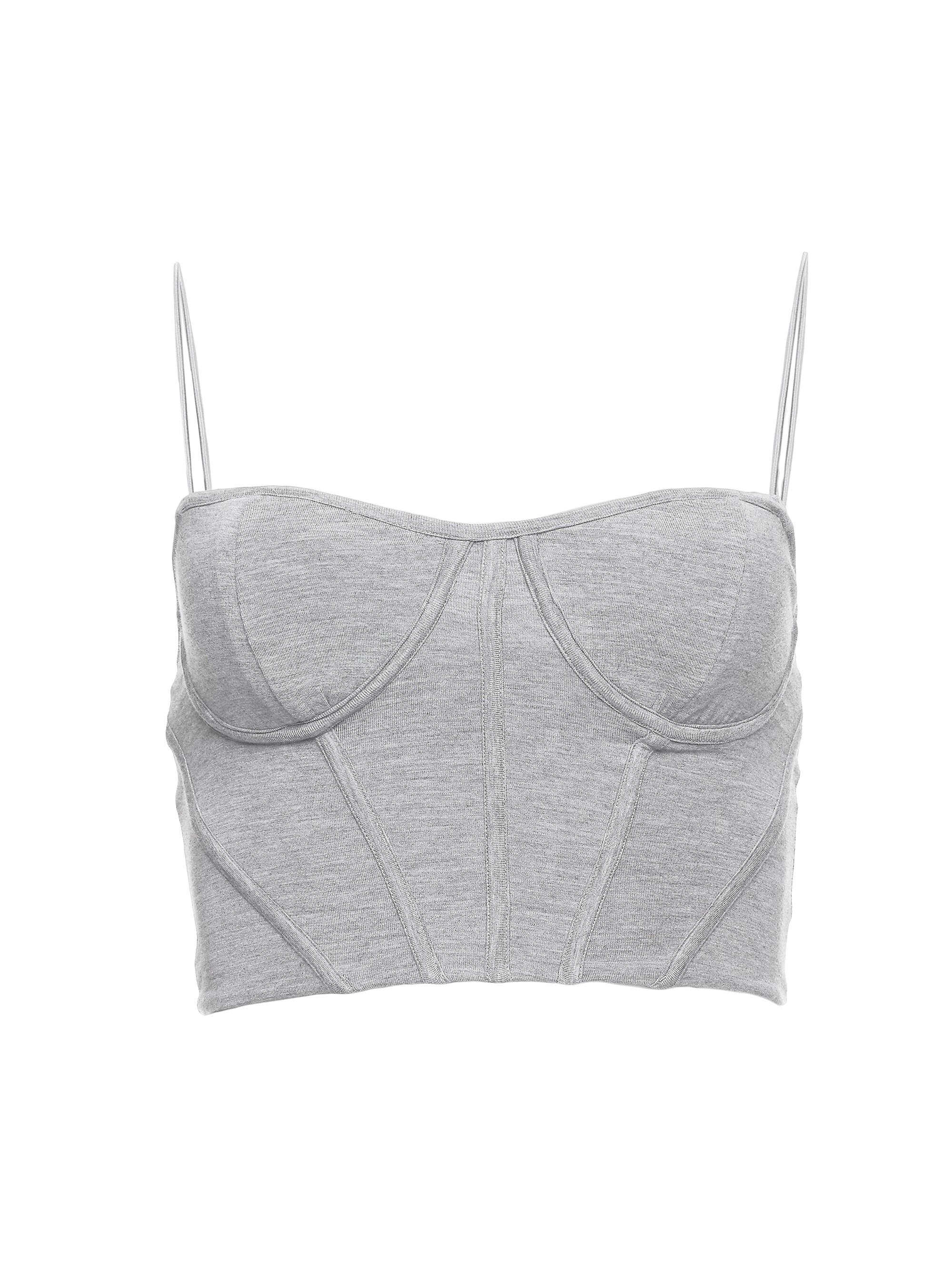 Ser.o.ya Women's Viv Corset Top - Gray