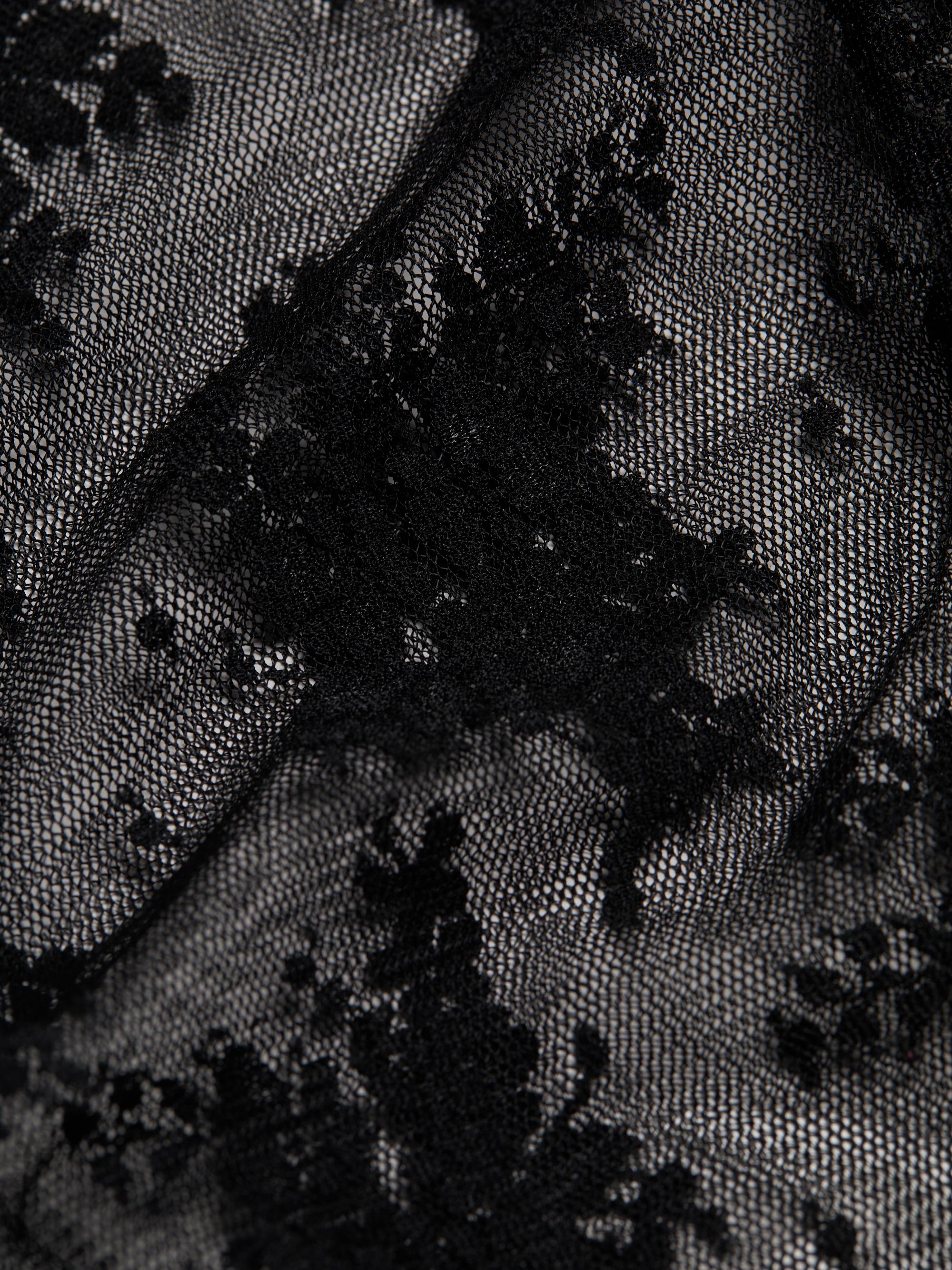 nounless SHEER CRUMPLE LADY TOPS シアートップス pleats sheer top～ﾌﾟﾘｰﾂｼｱｰﾄｯﾌﾟ | flower／フラワー公式通販