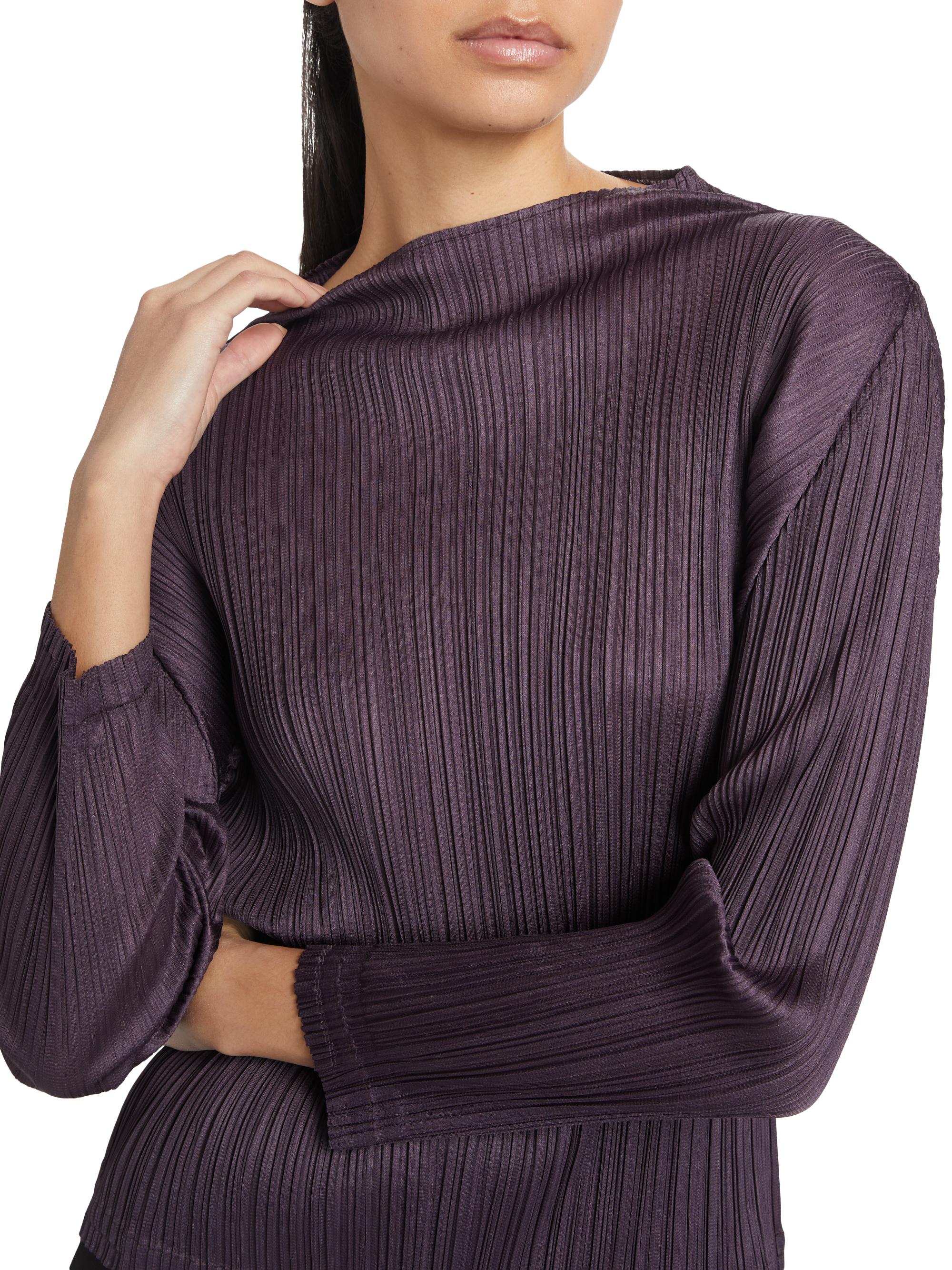 Pleats Please Issey Miyake November Pleated Top | Saks Fifth Avenue