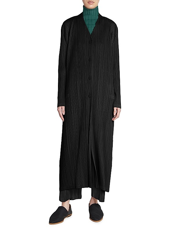 Shop Pleats Please Issey Miyake December Pleated Button Shop Pleats Please Issey Miyake December Pleated Button