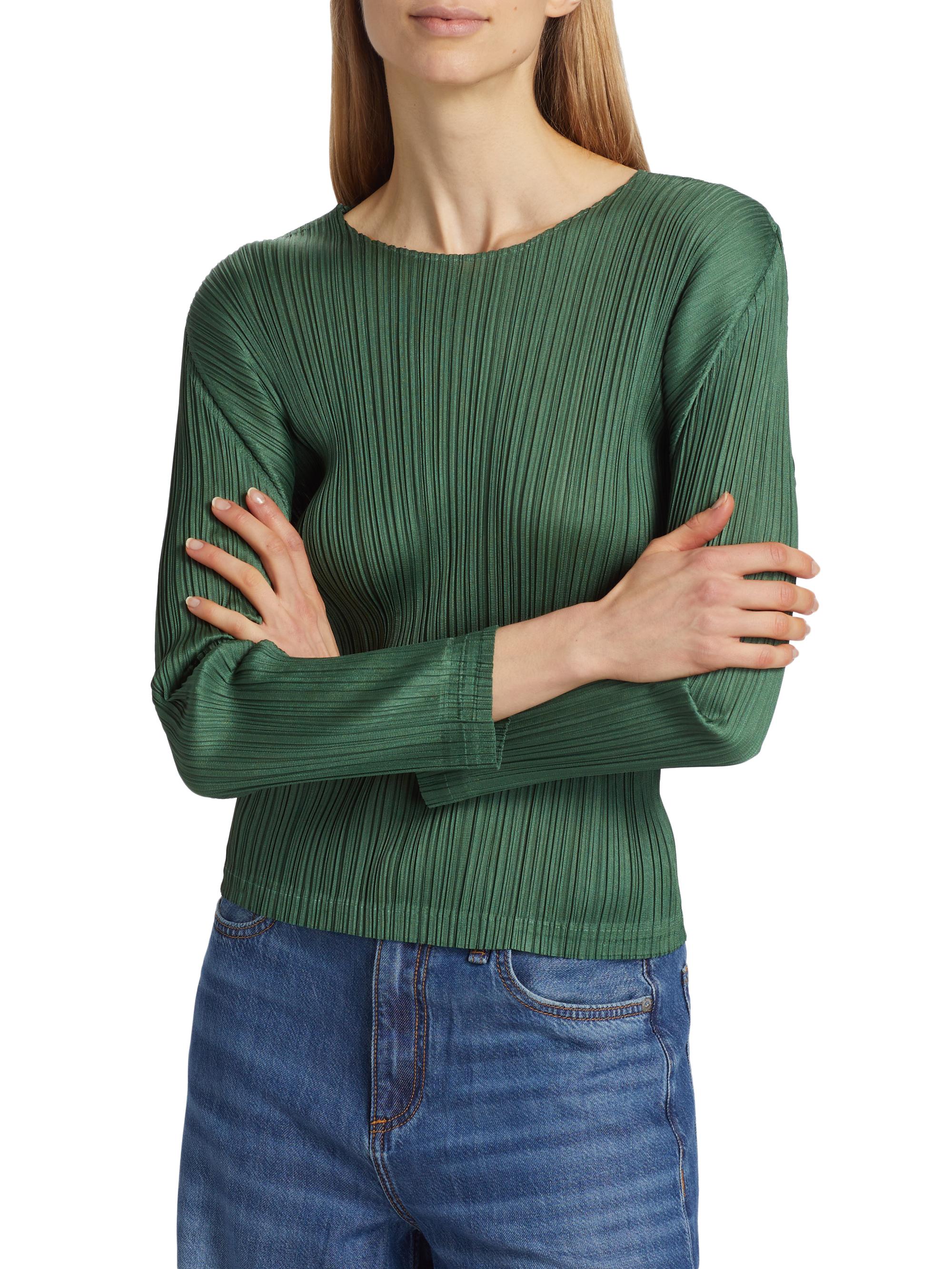 Pleats Please Issey Miyake December​ Pleated Top | Saks Fifth Avenue