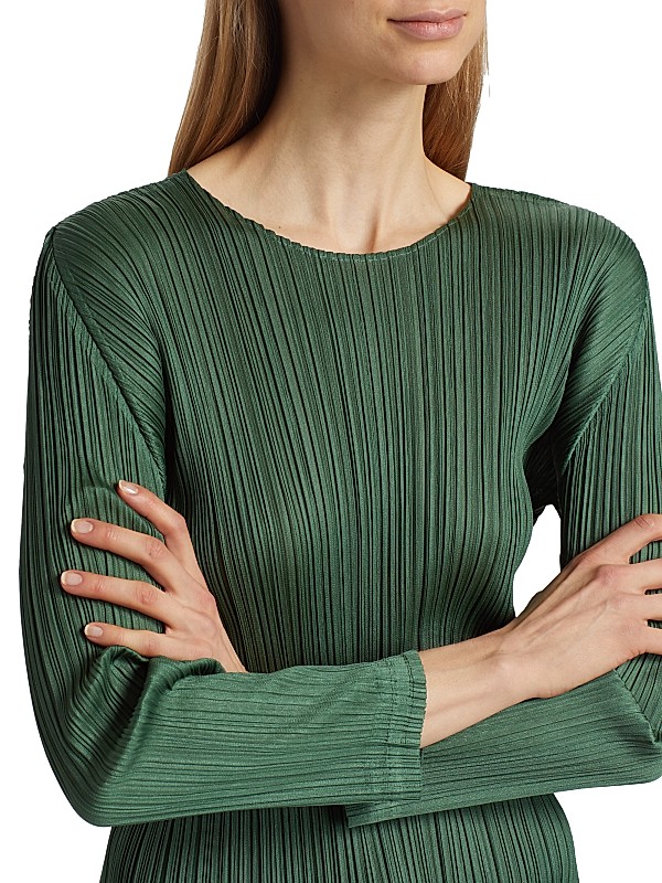 Shop Pleats Please Issey Miyake December Pleated Top | Saks Shop Pleats Please Issey Miyake December Pleated Top | Saks