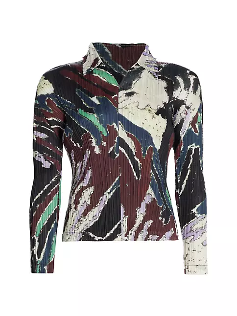 Shop Pleats Please Issey Miyake Frosty Forest Shirt | Saks Fifth