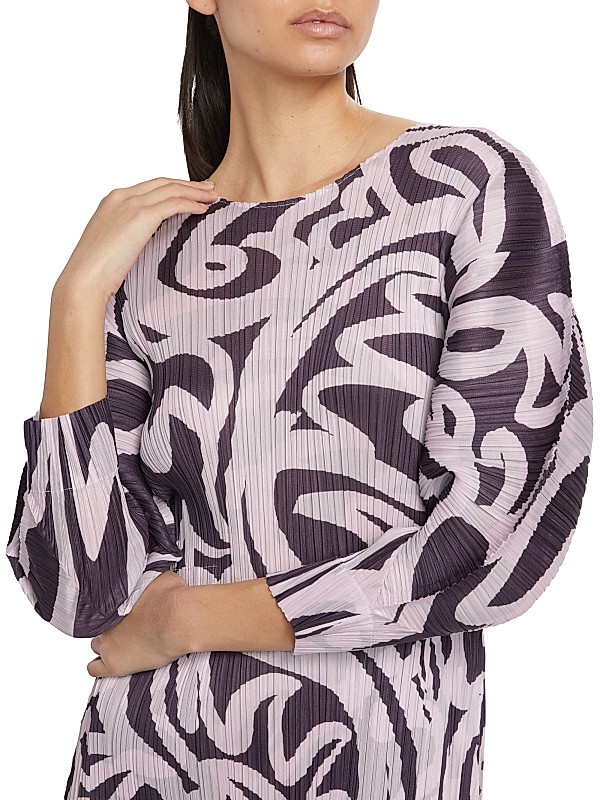 Shop Pleats Please Issey Miyake Seeker Abstract Pleated Midi Shop Pleats Please Issey Miyake Seeker Abstract Pleated Midi