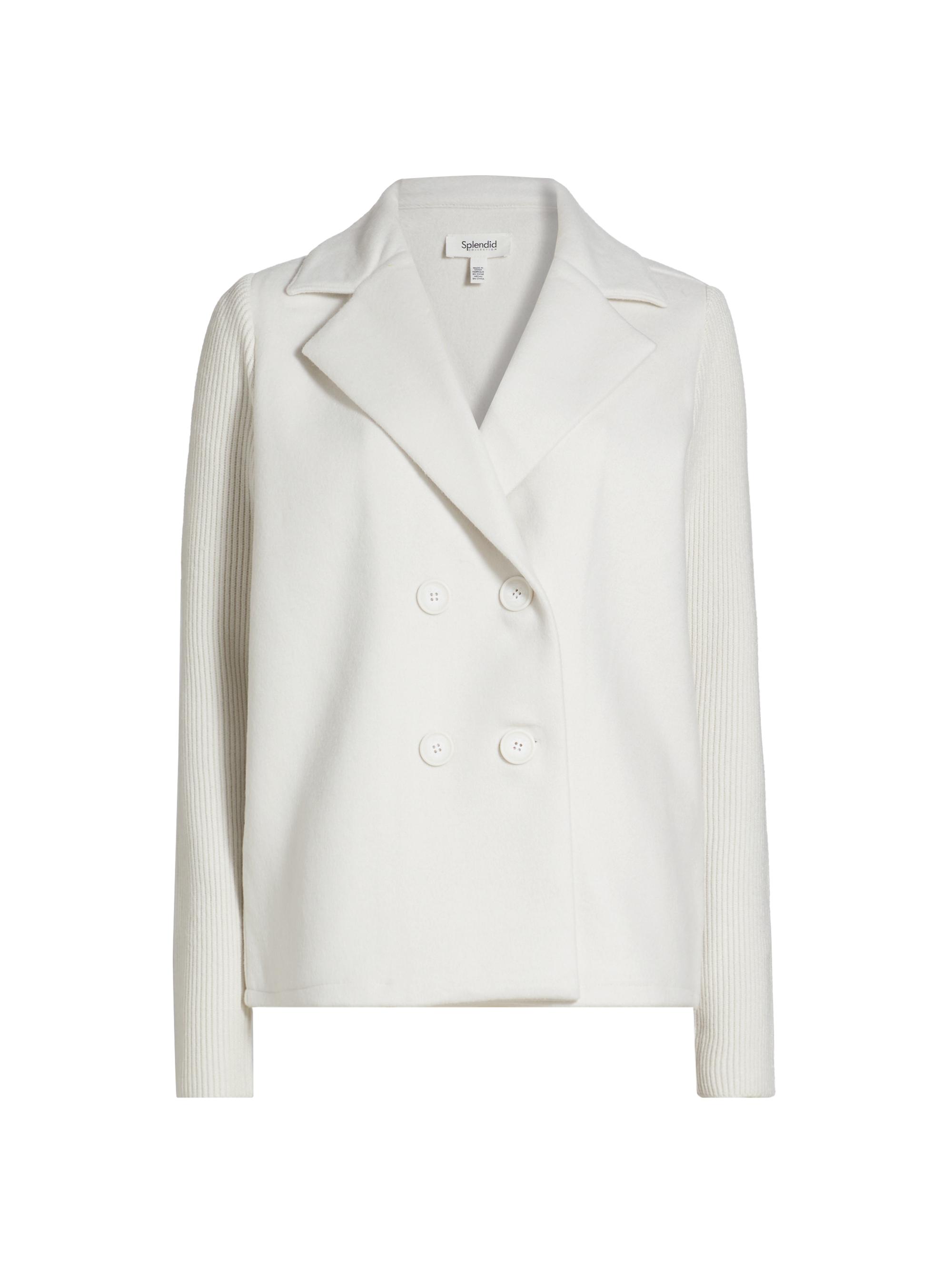 Splendid Women's Singrid Wool-Blend Double-Breasted Blazer - Pale Oak