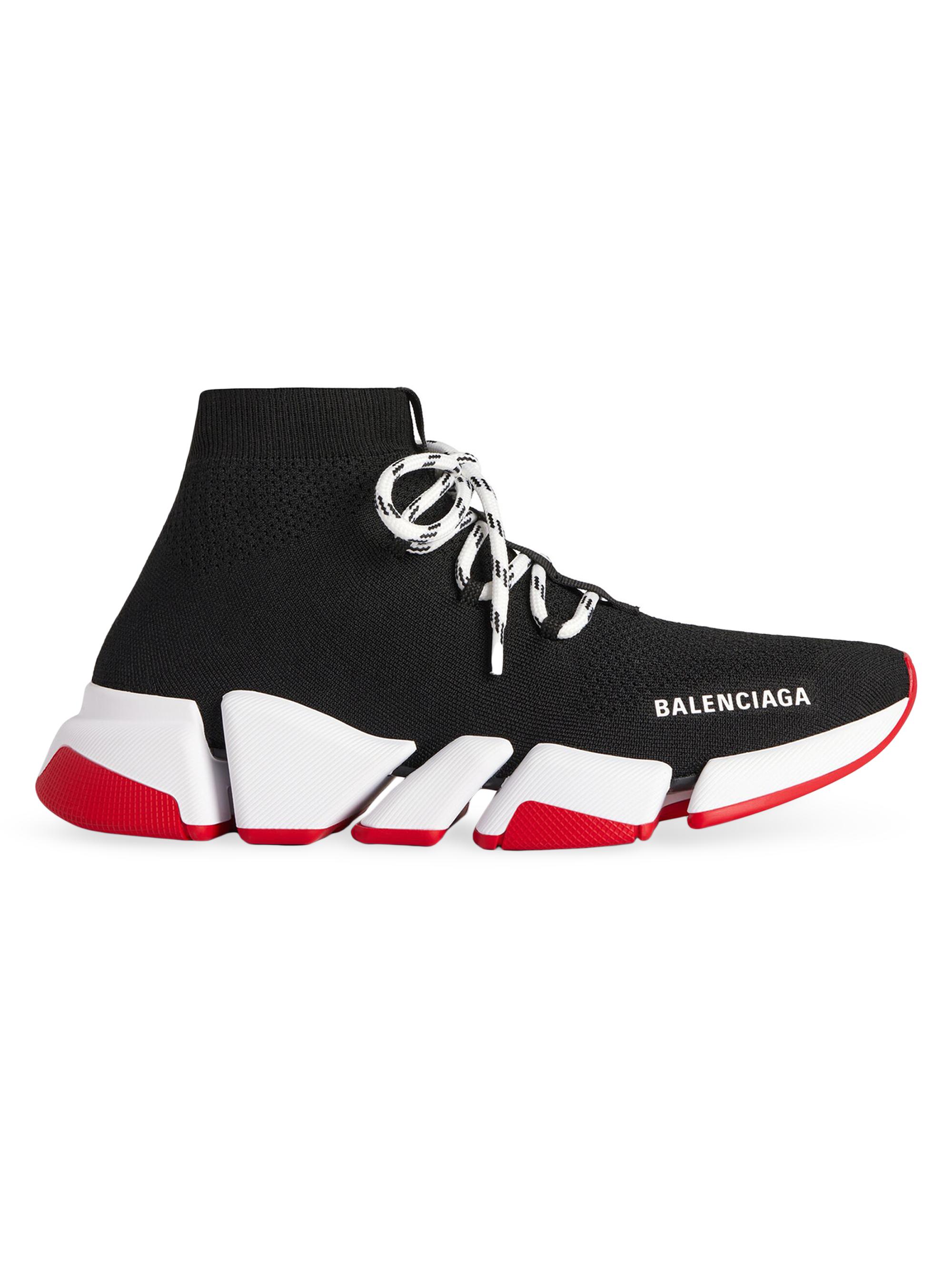 Balenciaga Speed 2.0 Monocolor Recycled Knit Sneakers | Saks Fifth