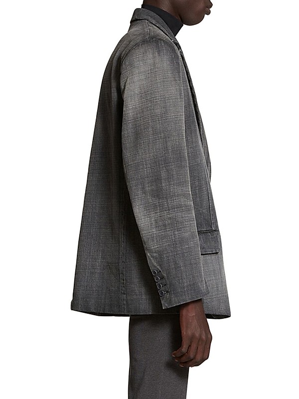 Shop Balenciaga Washed Jacket | Saks Fifth Avenue Shop Balenciaga Washed Jacket | Saks Fifth Avenue