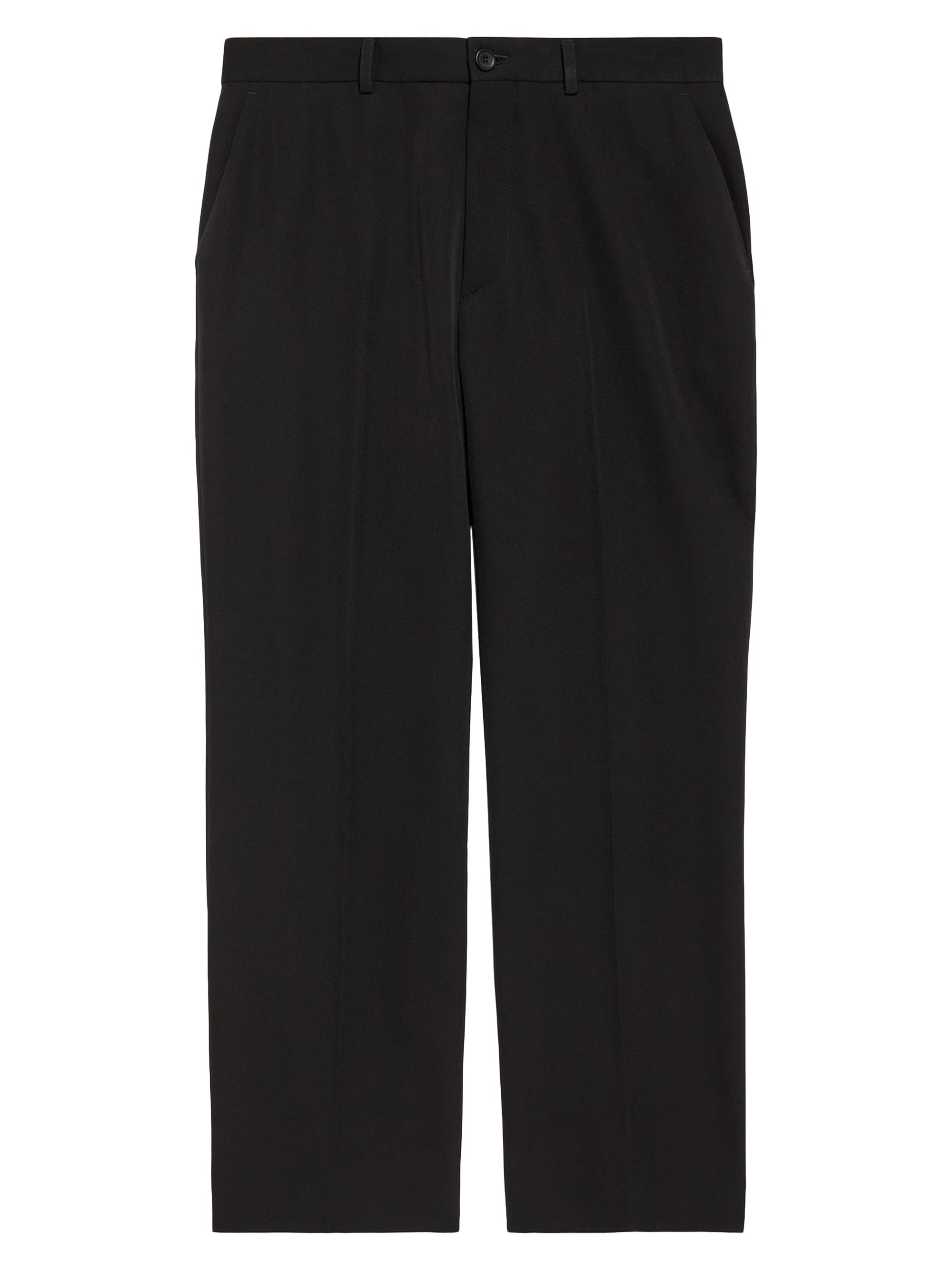 Balenciaga Cropped Pants - Black