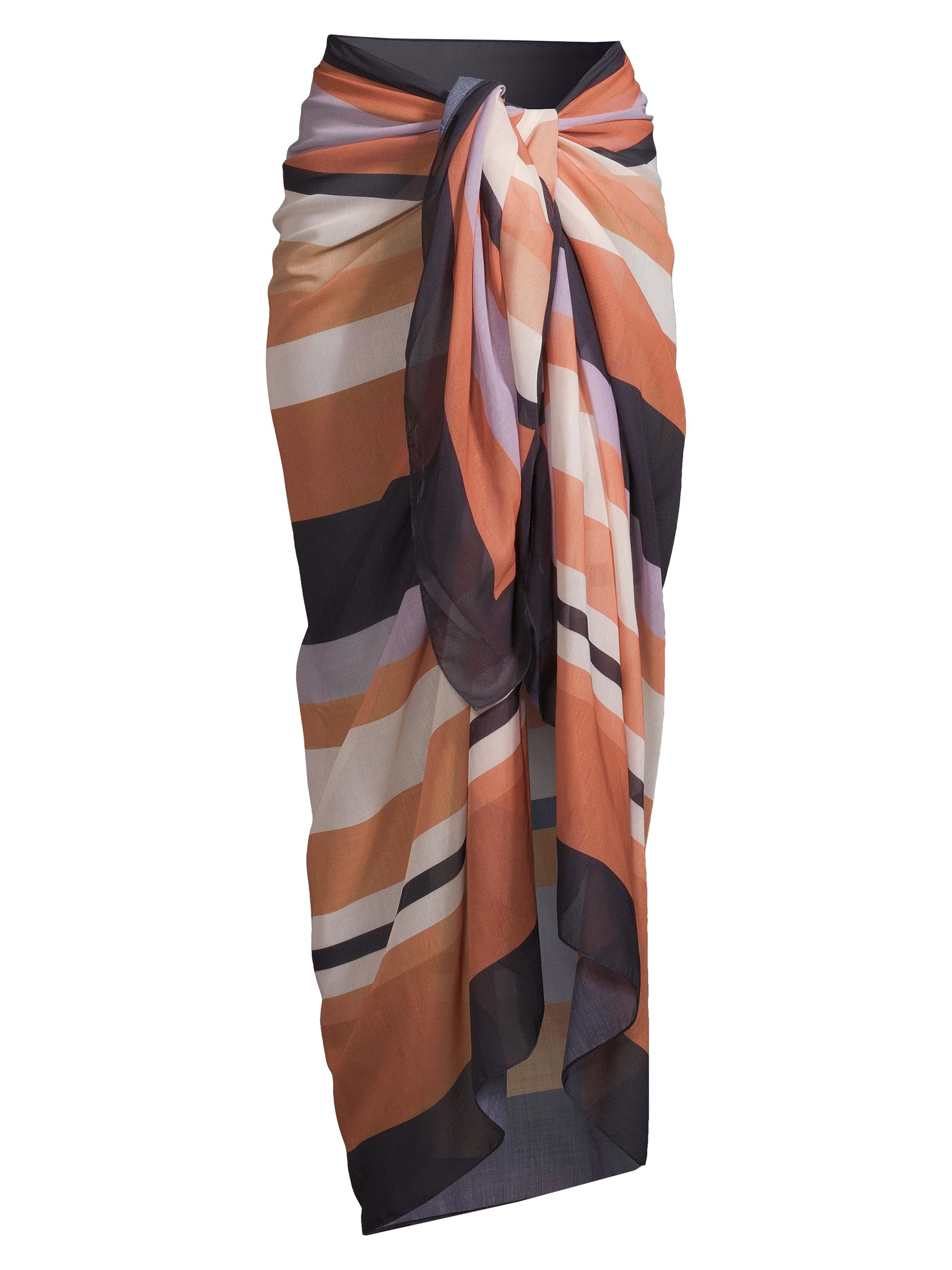 Cala de la Cruz Women's Sonne Luana Striped Sarong - Banda