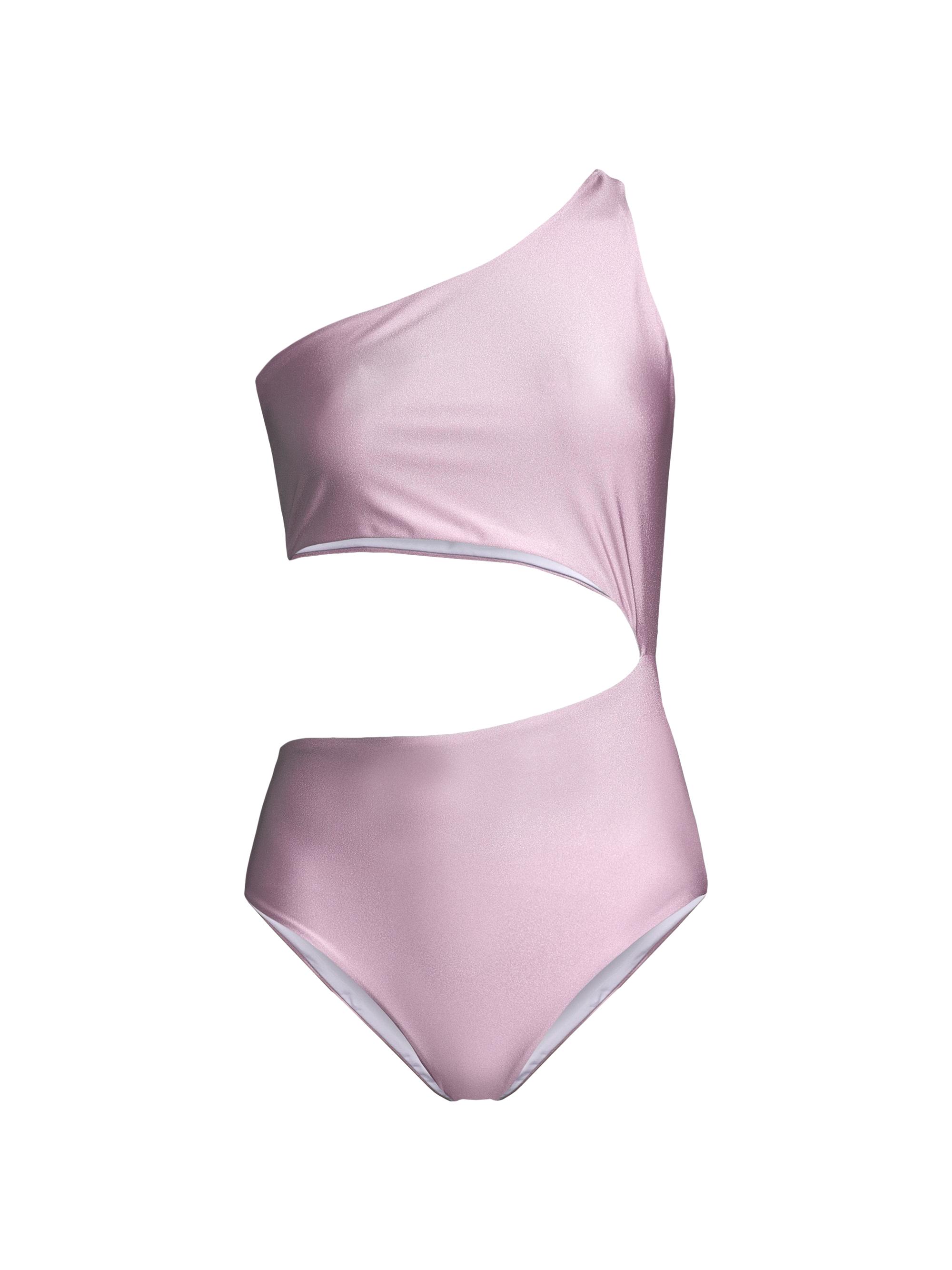 Cala de la Cruz Women's Sonne Rossana Cut-Out One-Piece Swimsuit - Lavender