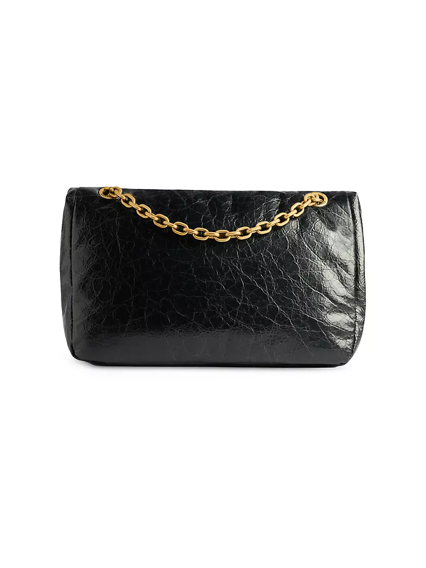 Balenciaga small Monaco chain-strap shoulder bag - ShopStyle