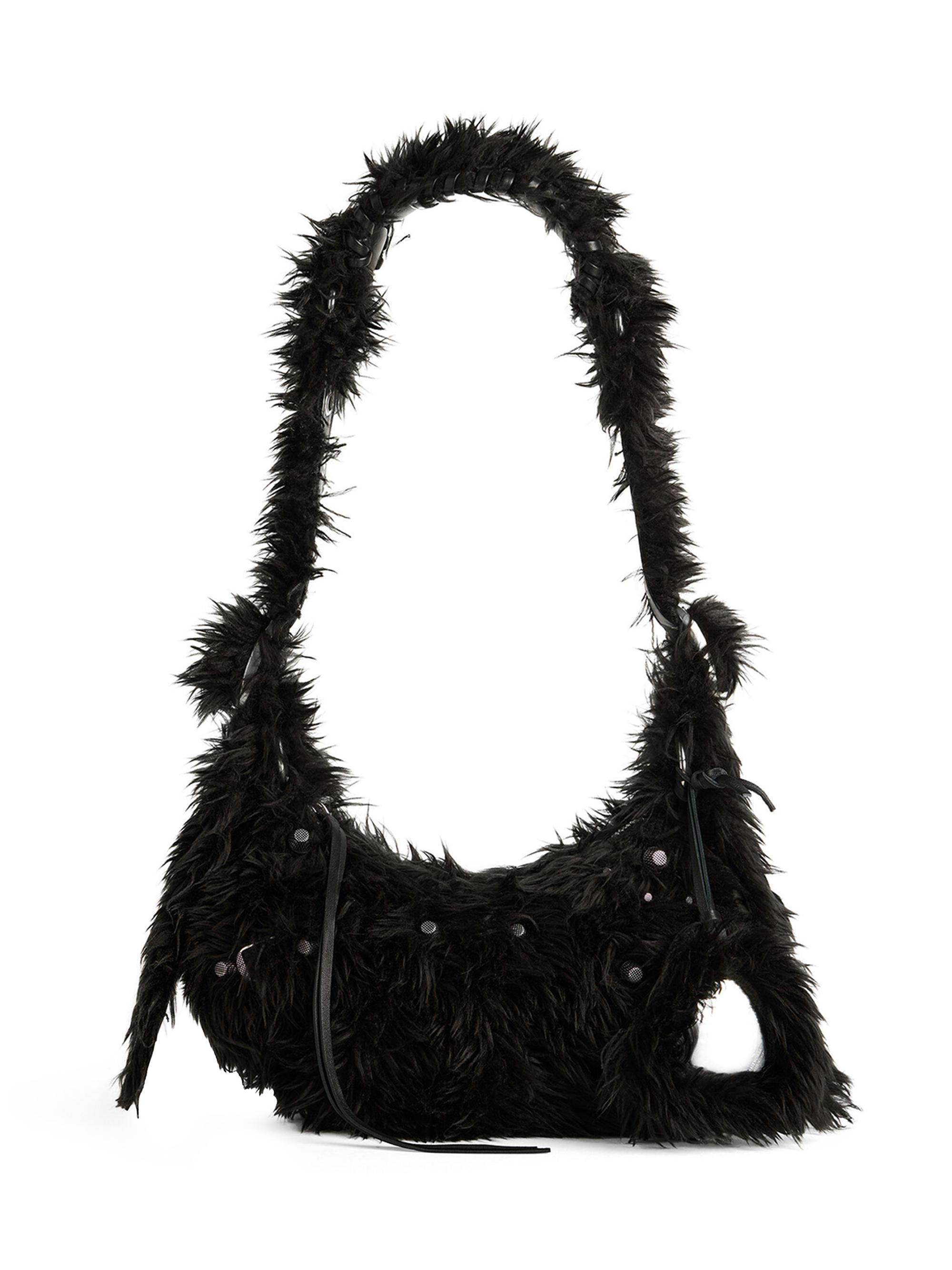 Balenciaga Le Cagole XS Fake Fur Shoulder Bag | Saks Fifth Avenue