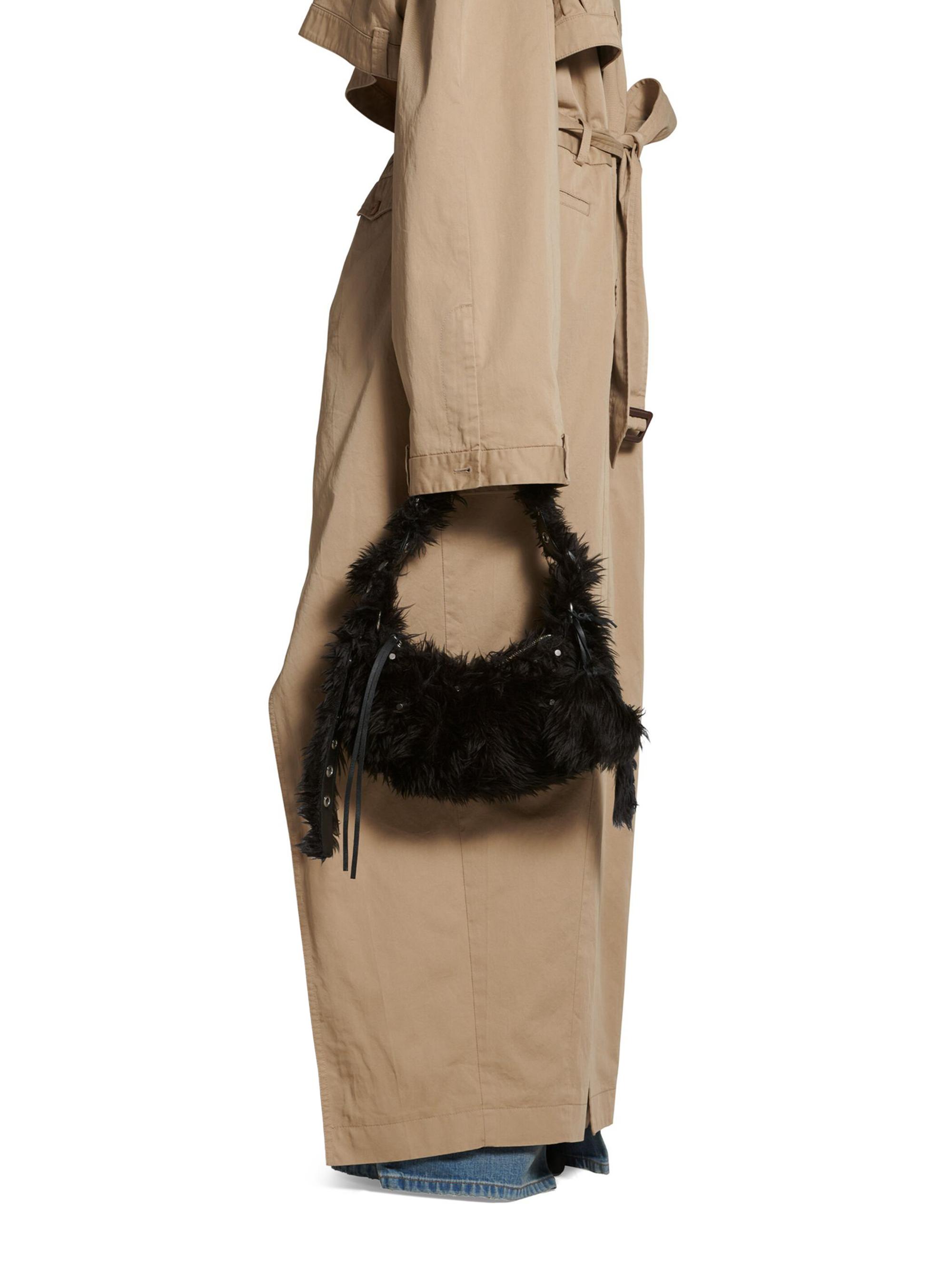 Balenciaga Le Cagole XS Fake Fur Shoulder Bag | Saks Fifth Avenue