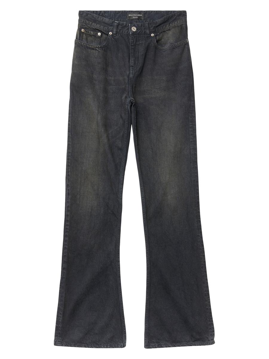 デニム・ジーパン Balenciaga Bootcut Black Denim Jeans Bootcut Pants in Black | Balenciaga US