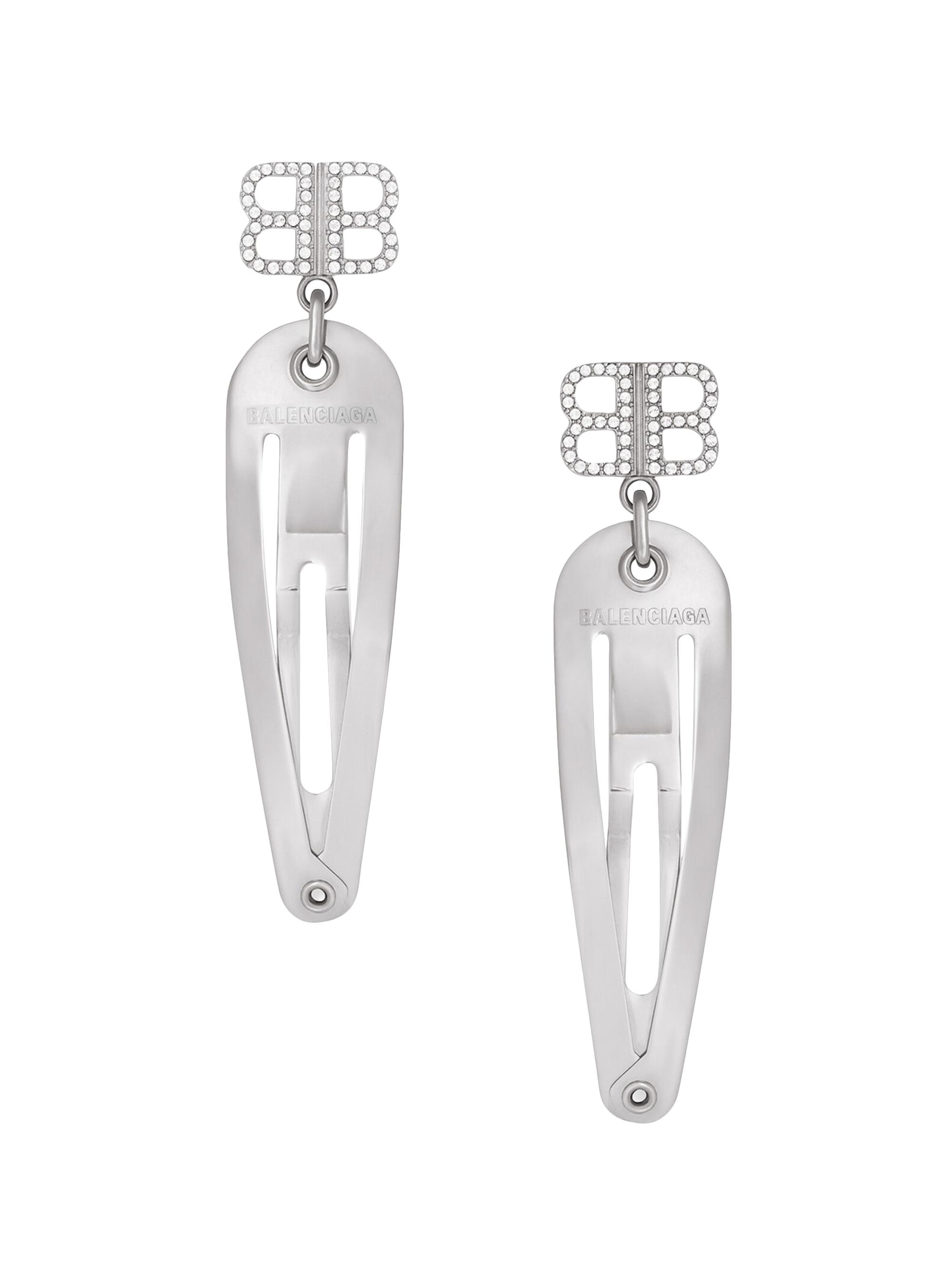Balenciaga Women's Holli Clip Charm Set - Silver