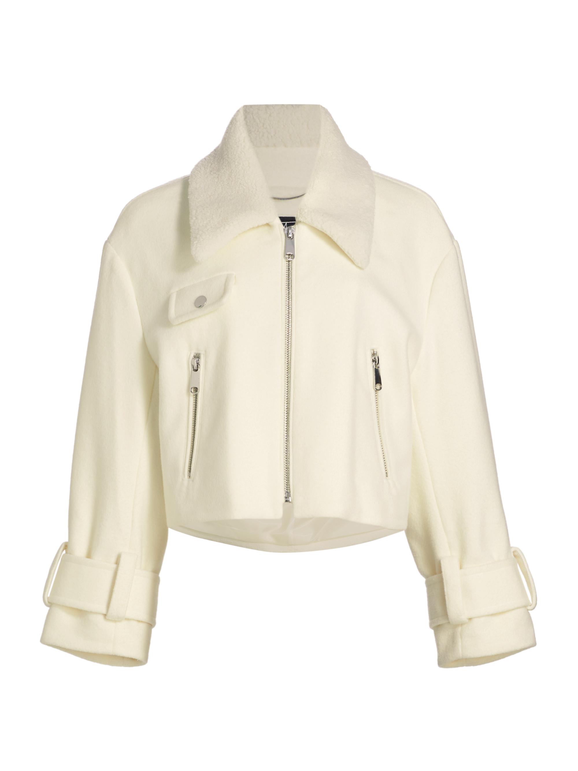 Mercer Collective Marisa Cropped Wool Jacket | Saks Fifth Avenue