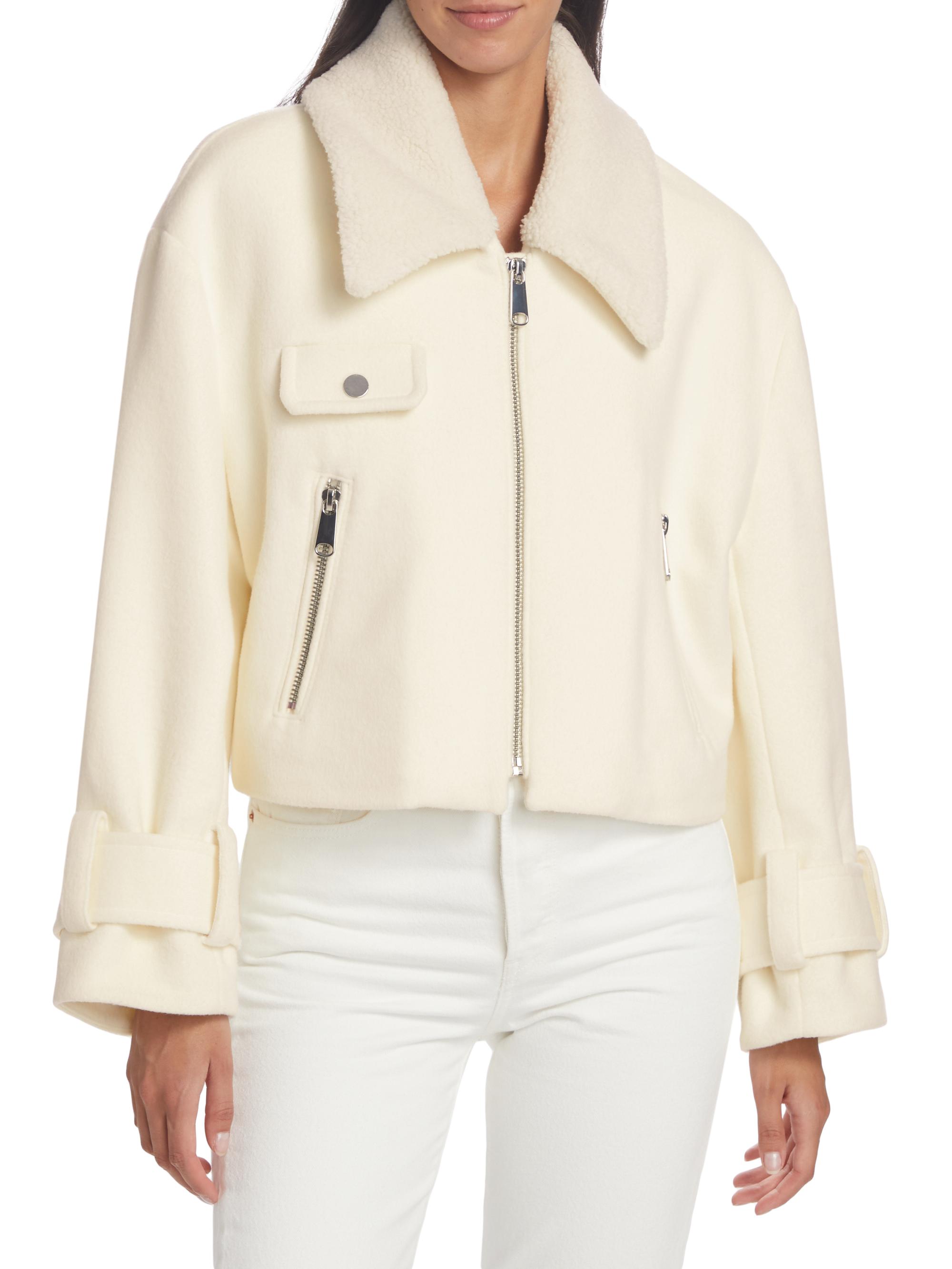 Mercer Collective Marisa Cropped Wool Jacket | Saks Fifth Avenue