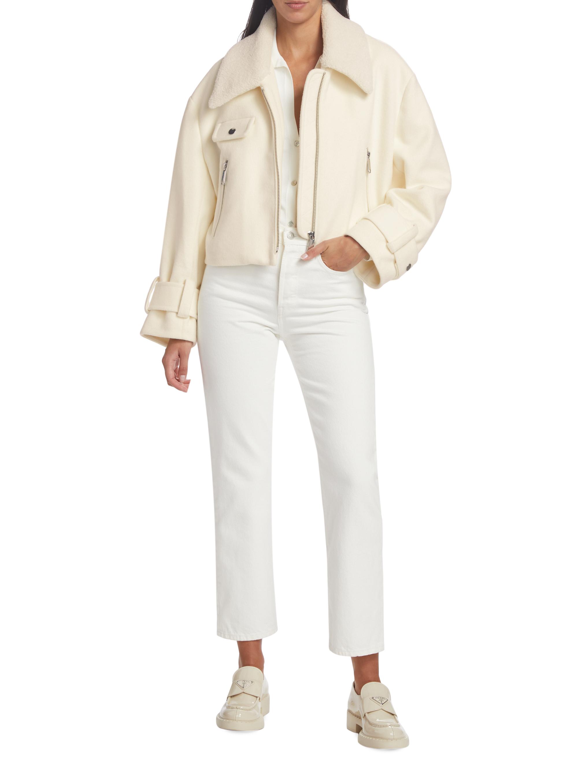 Mercer Collective Marisa Cropped Wool Jacket | Saks Fifth Avenue