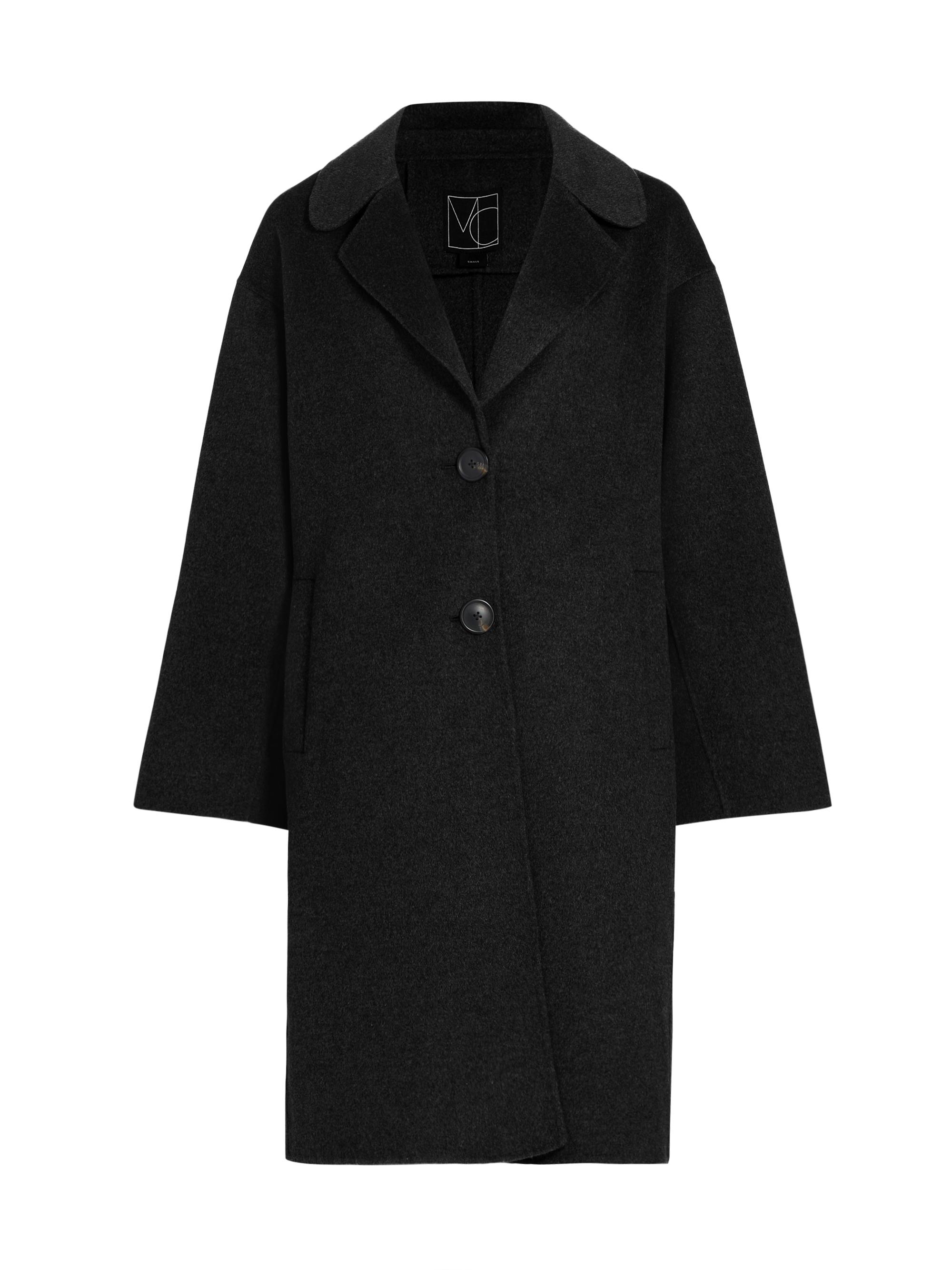 Mercer Collective Jess Wide-Collar Wool Coat | Saks Fifth Avenue