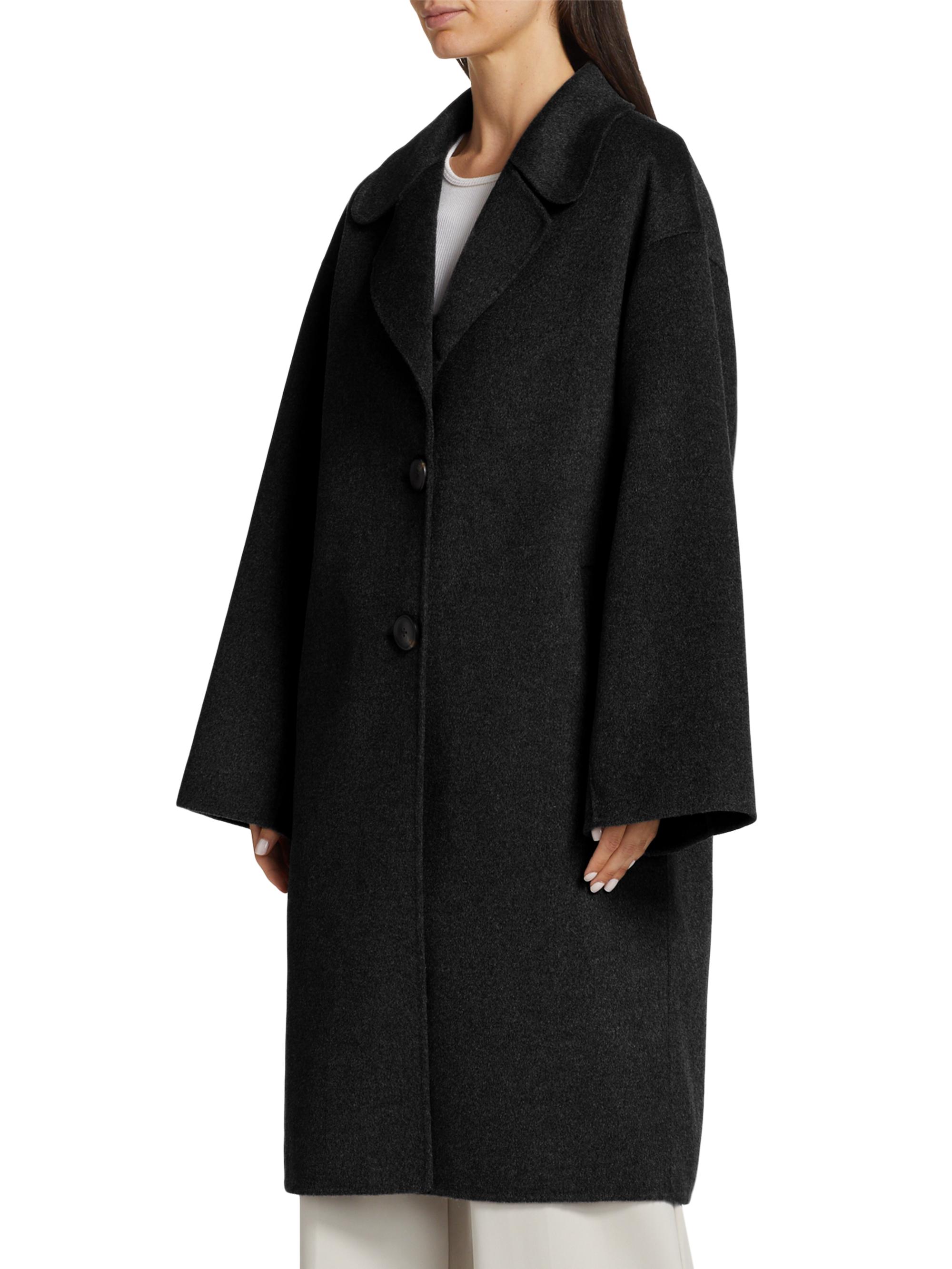 Mercer Collective Kelly Long Wool Cocoon Coat | Saks Fifth Avenue
