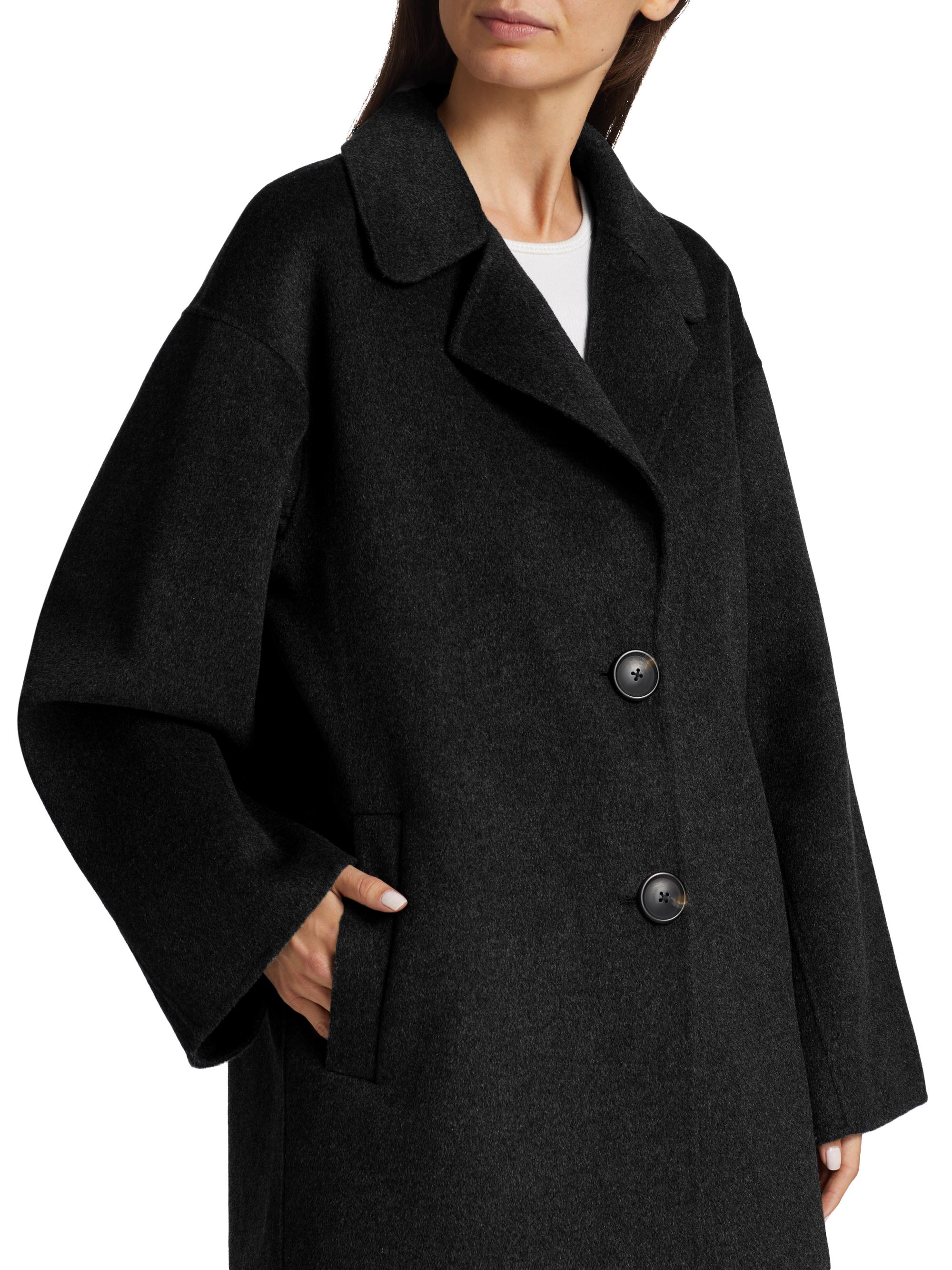 Mercer Collective Kelly Long Wool Cocoon Coat | Saks Fifth Avenue