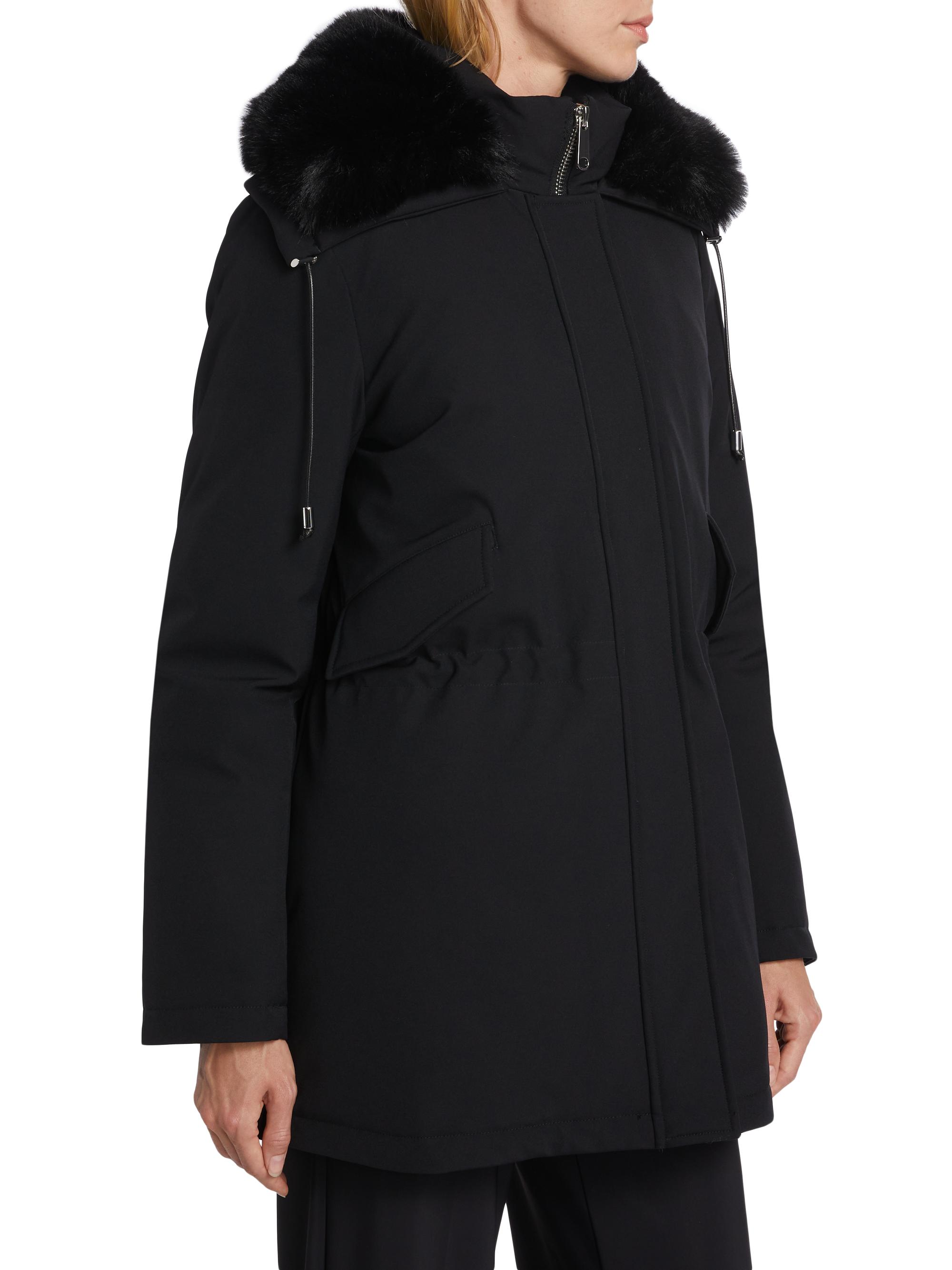 La DoubleJ After Party parka coat - Black