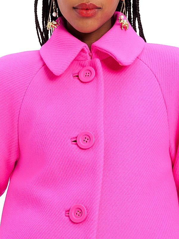 Shop kate spade new york Mainline Wool-Blend & Faux Fur Shop kate spade new york Mainline Wool-Blend & Faux Fur