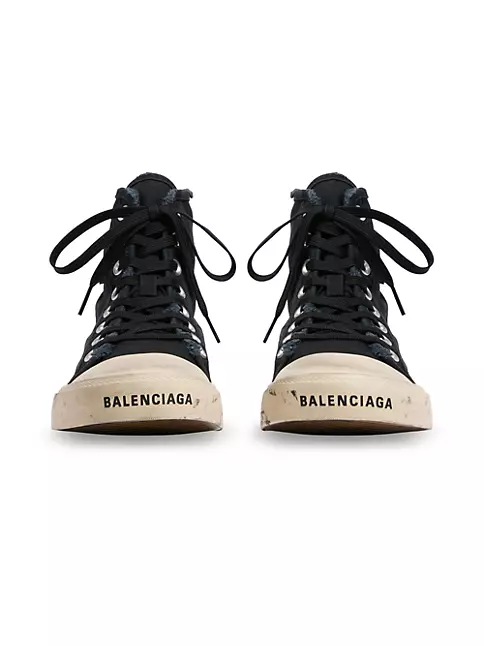 Shop Balenciaga Paris High Top Graffiti Sneakers | Saks Fifth