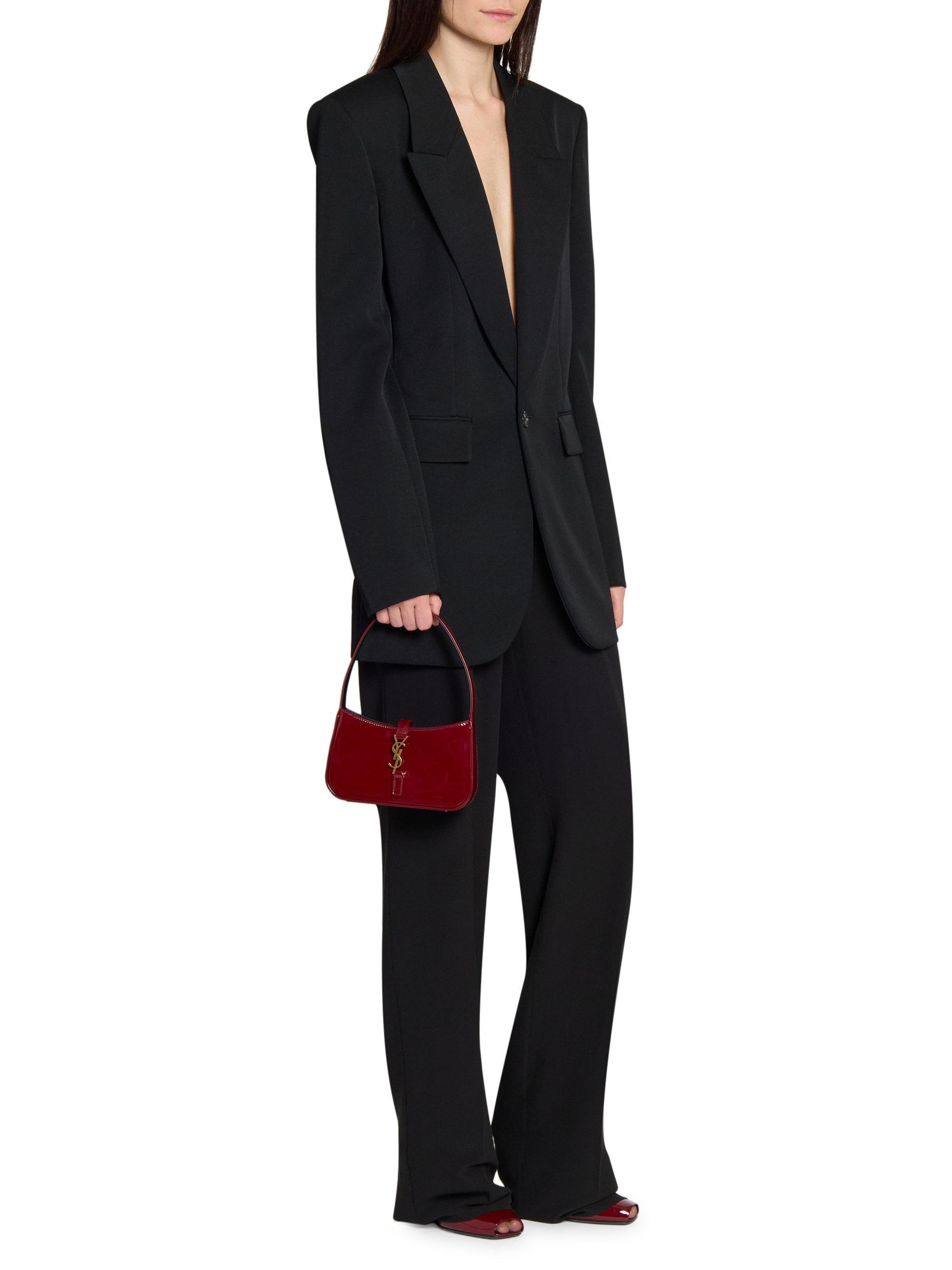 LE 5 ÿ 7 Mini Bag in Patent Leather