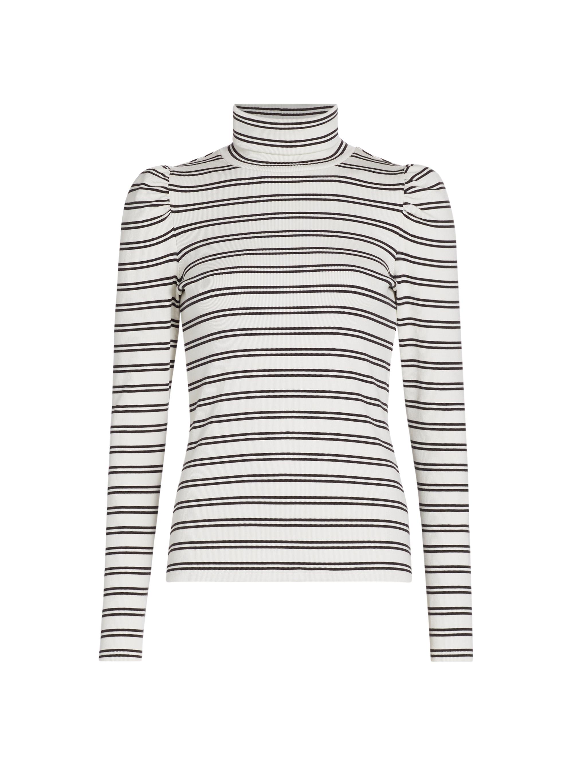Veronica Beard Cedar Striped Turtleneck Top | Saks Fifth Avenue