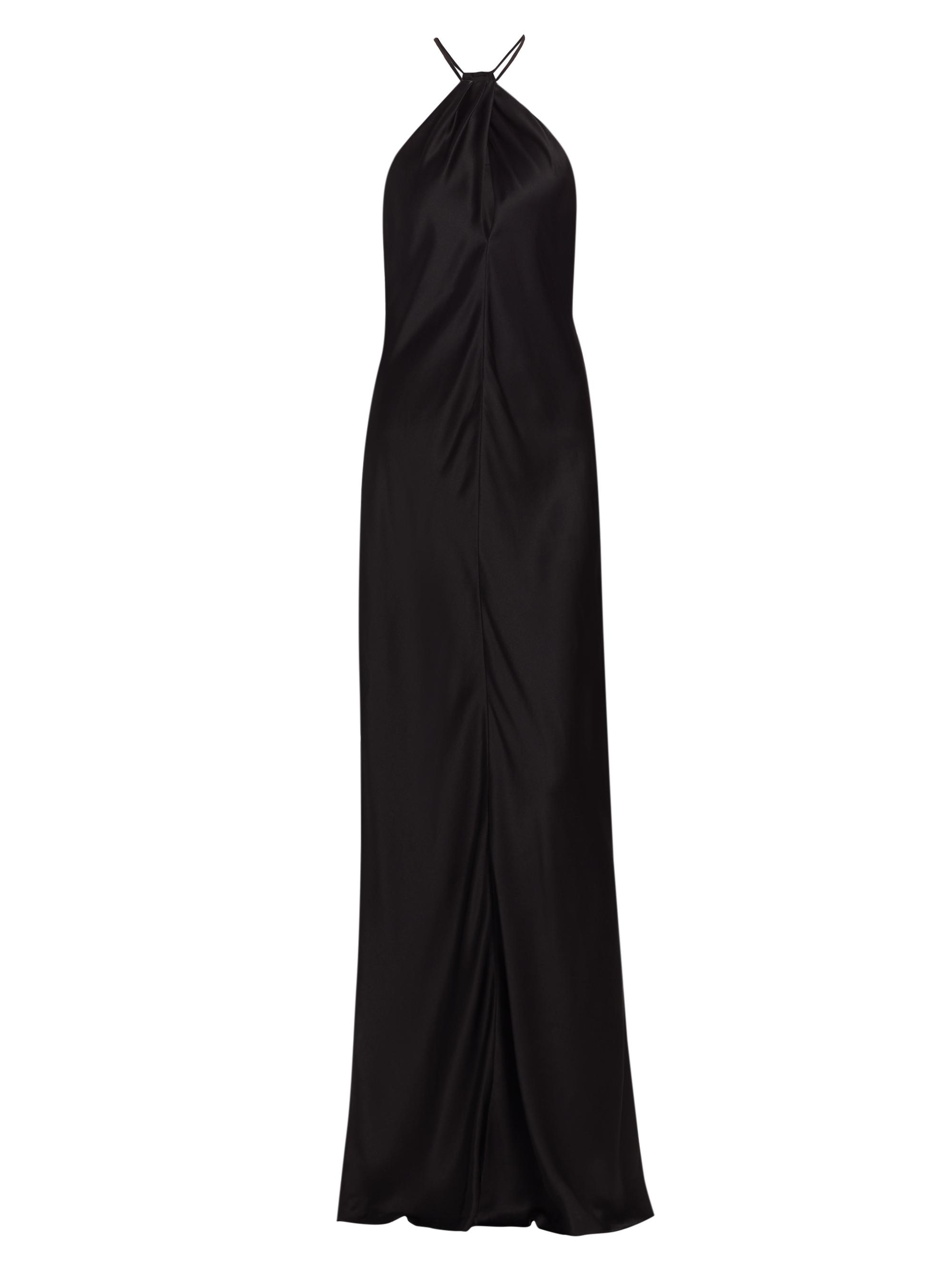 slim fit dress slacks EDDIE KNIT HALTER DRESS | Women's Handmade Slim Dress In Custom Medallion  Crochet