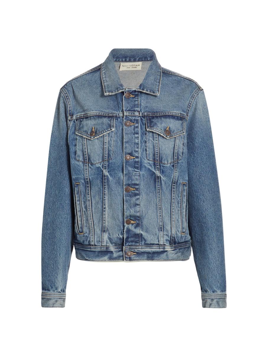 「NILI LOTAN」デニムジャケット ZANE DENIM JACKET | Nili Lotan