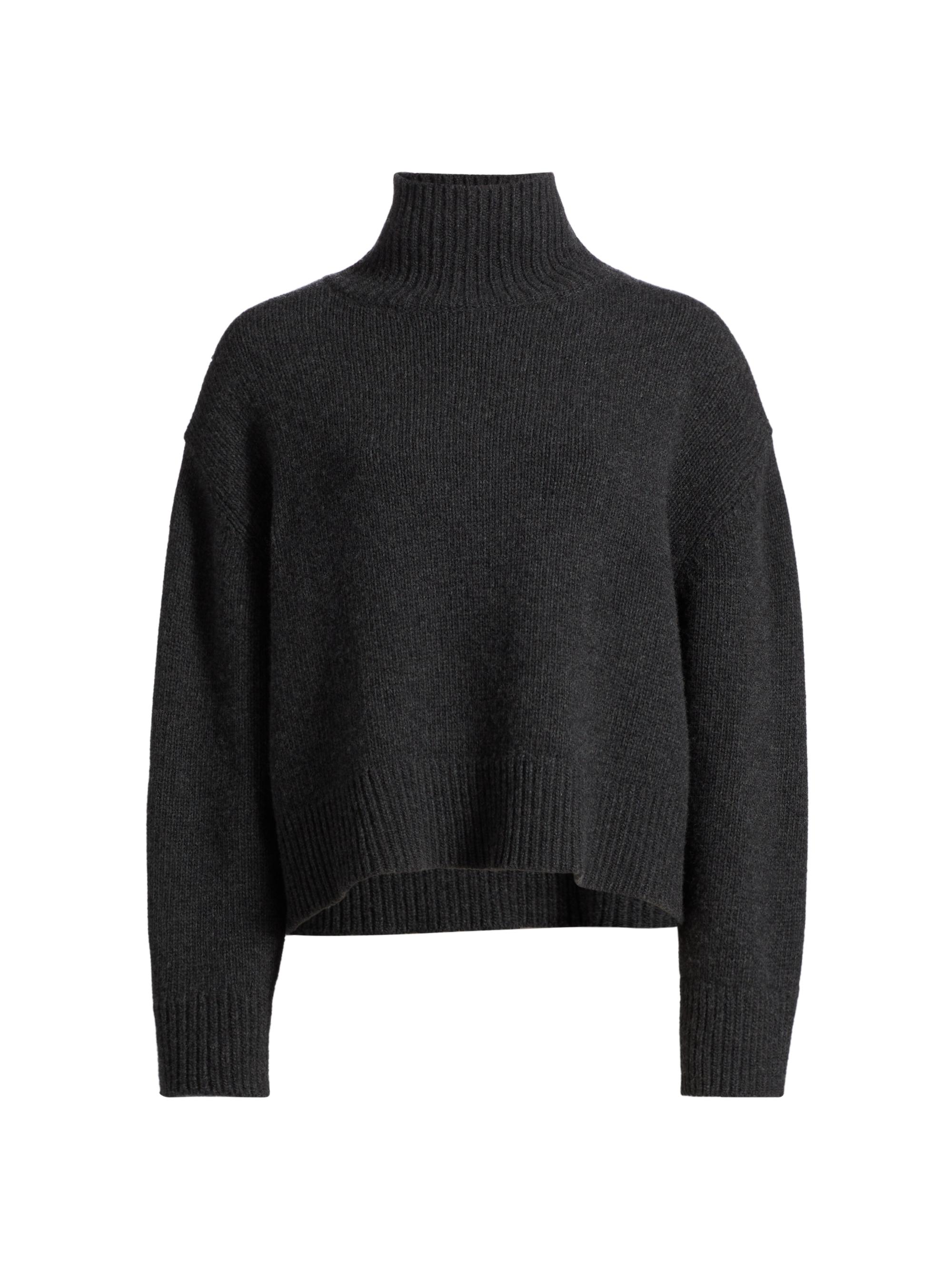 Nili Lotan Women's Omaria Wool Turtleneck Sweater - Black