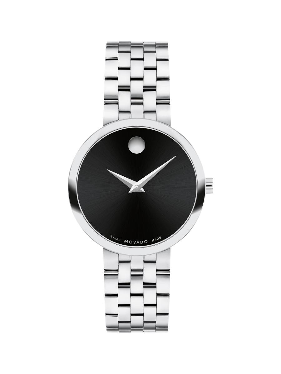 Movado Museum Classic Stainless Steel Bracelet Watch/29.5MM  display picture 3