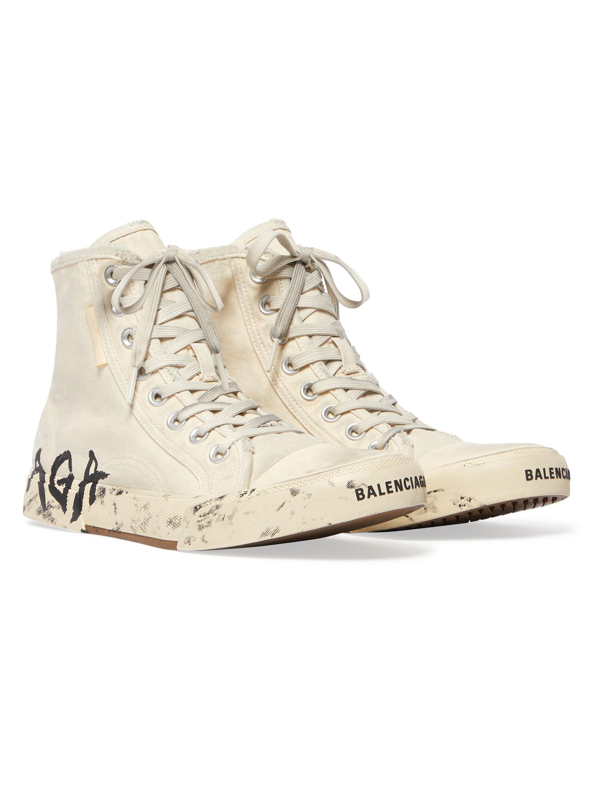 Balenciaga Paris High Top Graffiti Sneakers | Saks Fifth Avenue