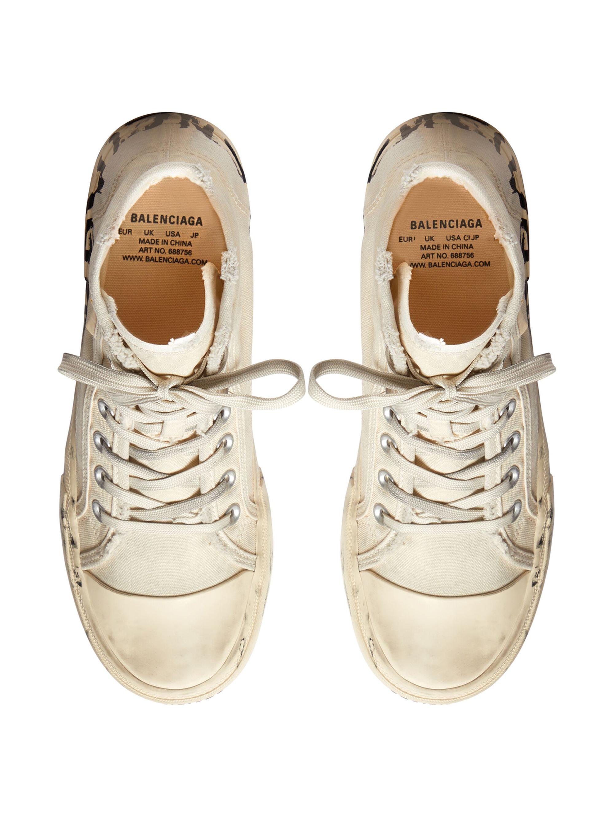 靴 BALENCIAGA Paris 41 Balenciaga Paris High Top Graffiti Sneakers | Saks Fifth Avenue