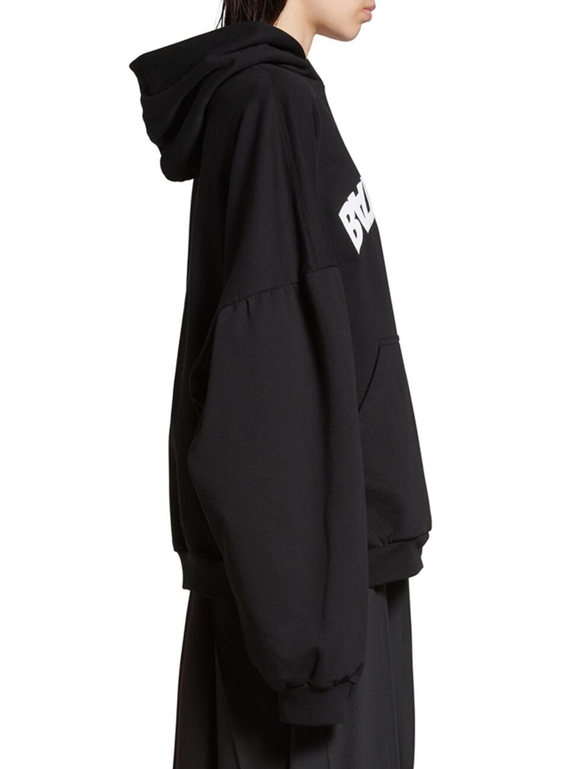 Balenciaga Back Flip Round Oversized Hoodie | Saks Fifth Avenue