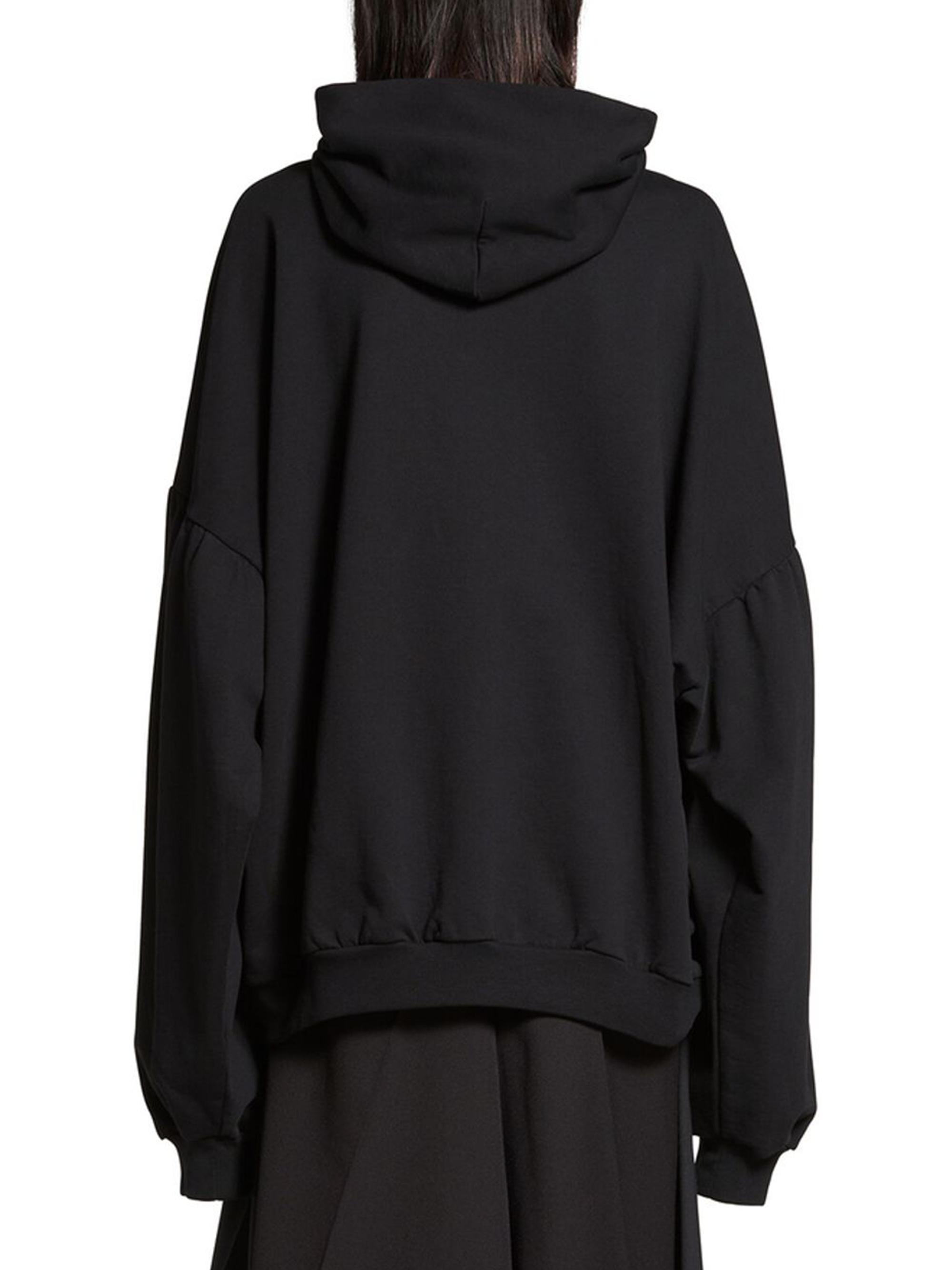 Balenciaga Back Flip Round Oversized Hoodie | Saks Fifth Avenue