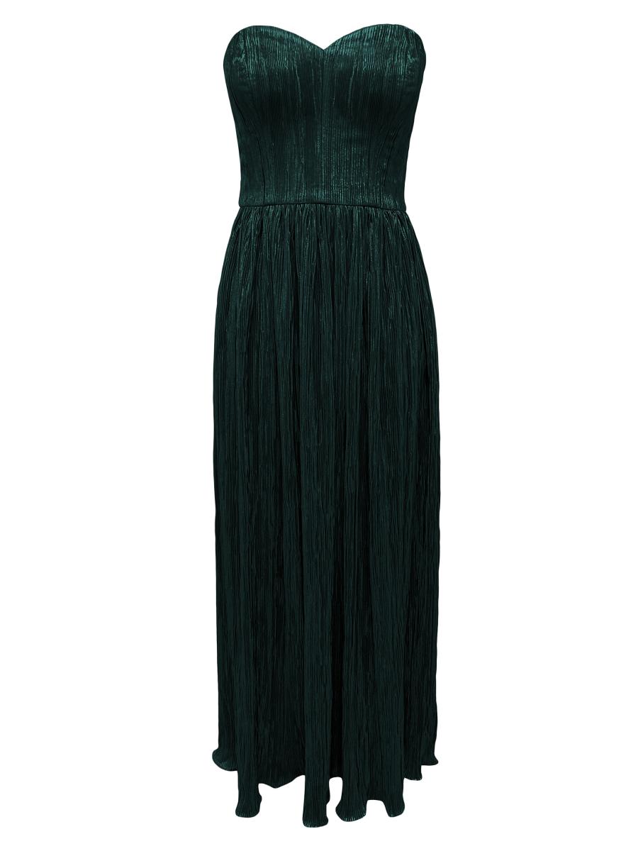 strapless open back dress Anne Dress – Dress the Population main image 1