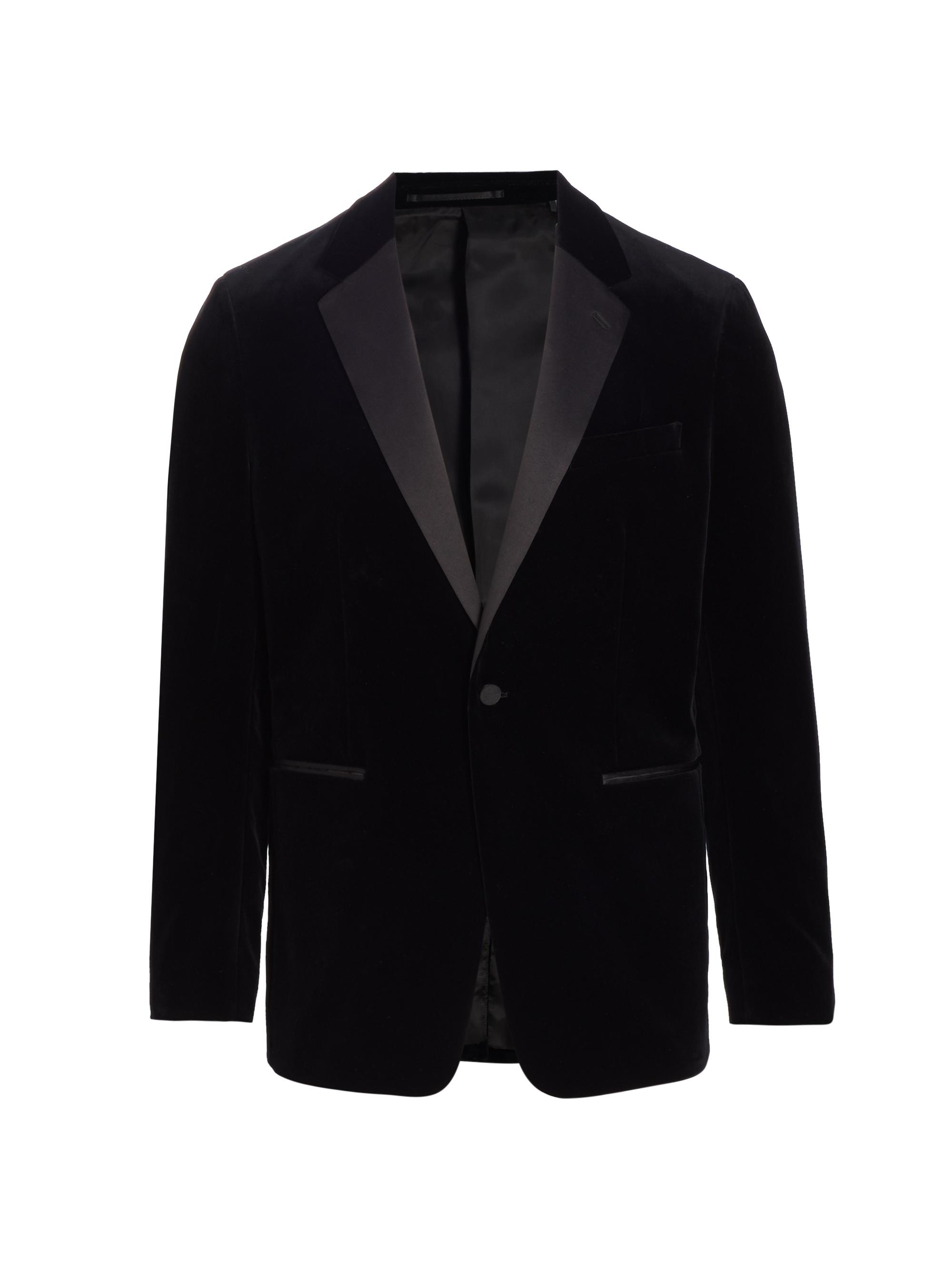 Theory Chambers Velvet One-Button Tuxedo Jacket