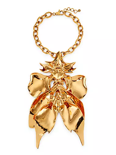 Buy Louis Vuitton Gold Lock Necklace Online In India -  India