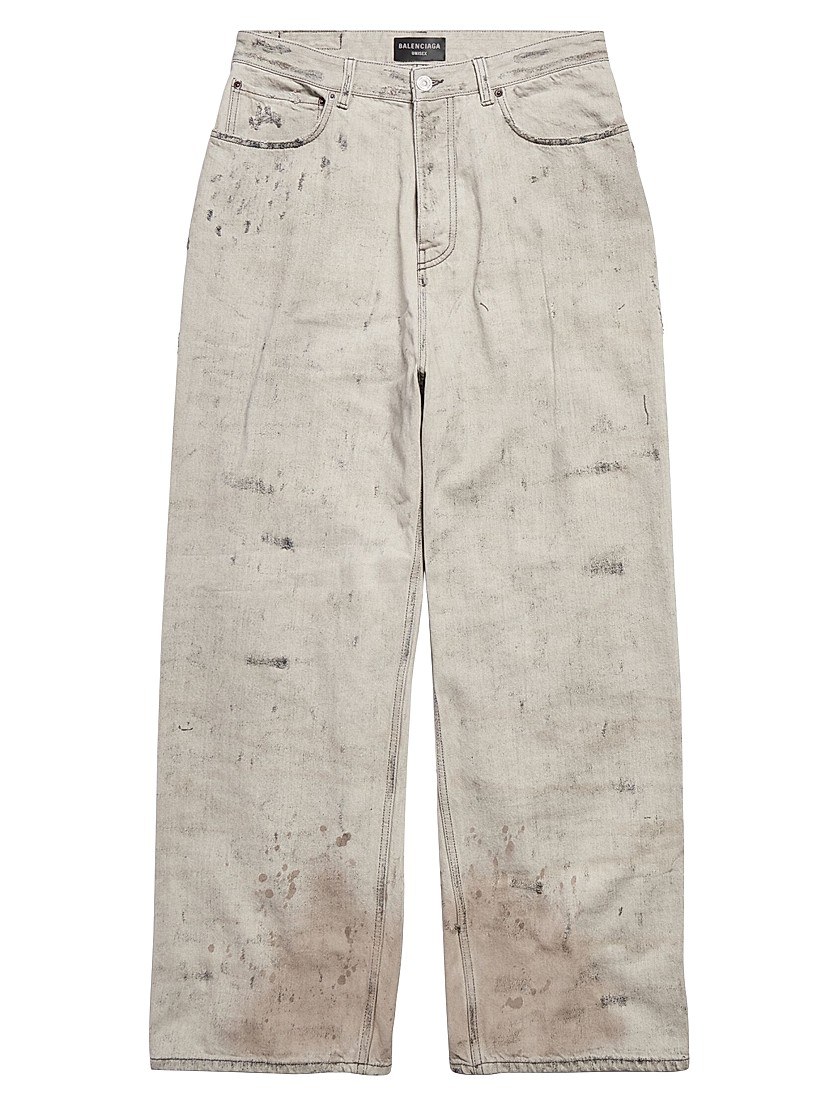 Shop Balenciaga Super Destroyed Baggy Pants | Saks Fifth Avenue Shop Balenciaga Super Destroyed Baggy Pants | Saks Fifth Avenue