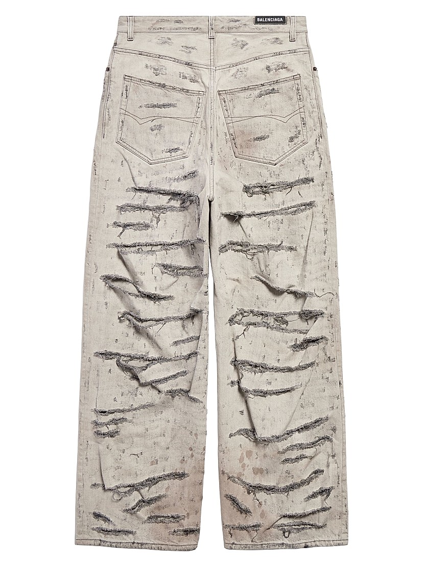 Shop Balenciaga Super Destroyed Baggy Pants | Saks Fifth Avenue Shop Balenciaga Super Destroyed Baggy Pants | Saks Fifth Avenue