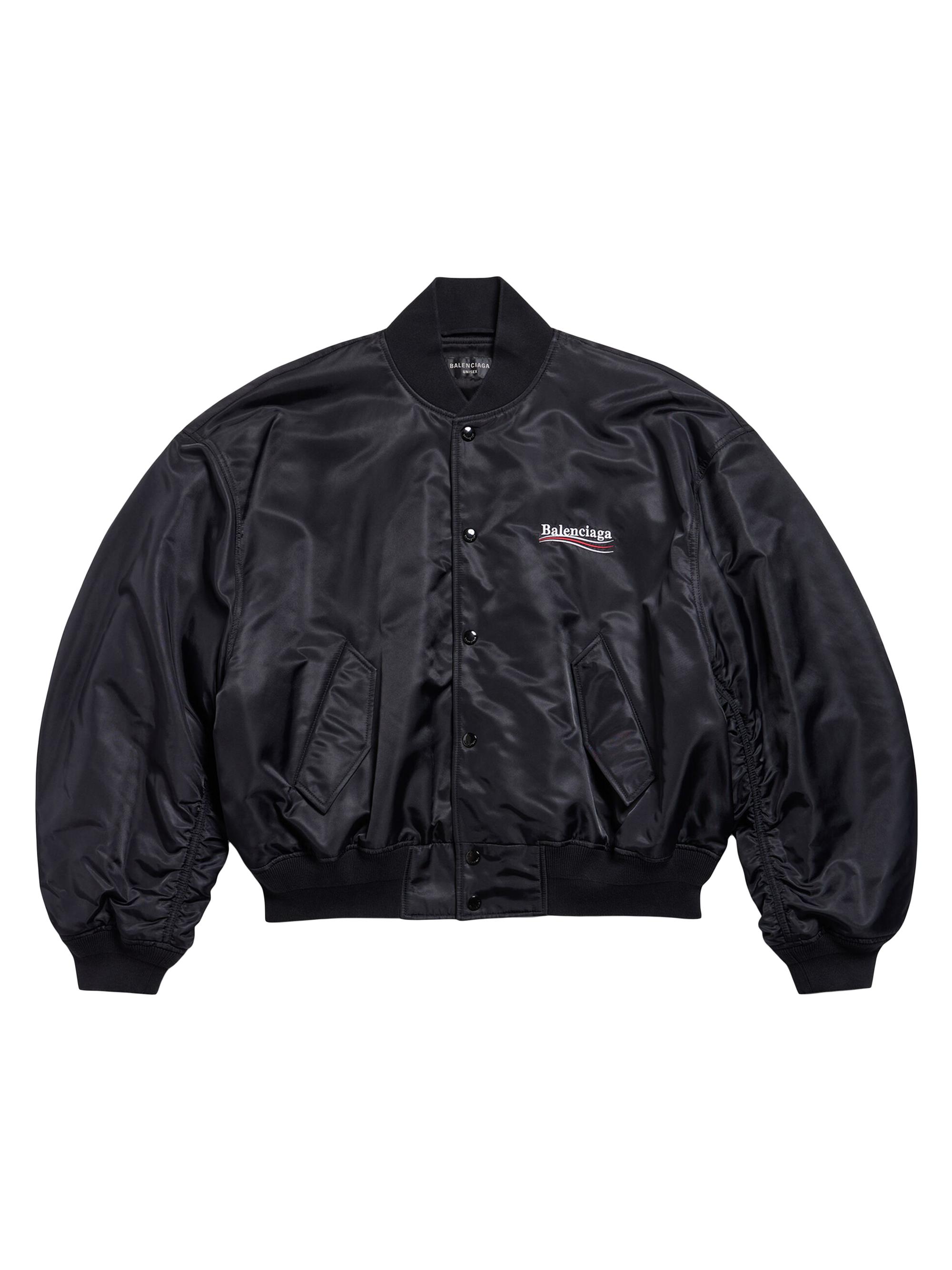 Balenciaga Political Campaign Varsity Jacket | Saks Fifth Avenue