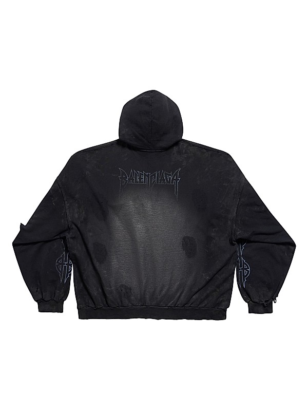 Shop Balenciaga Paris Moon No Pocket Hoodie Oversized | Saks Shop Balenciaga Paris Moon No Pocket Hoodie Oversized | Saks
