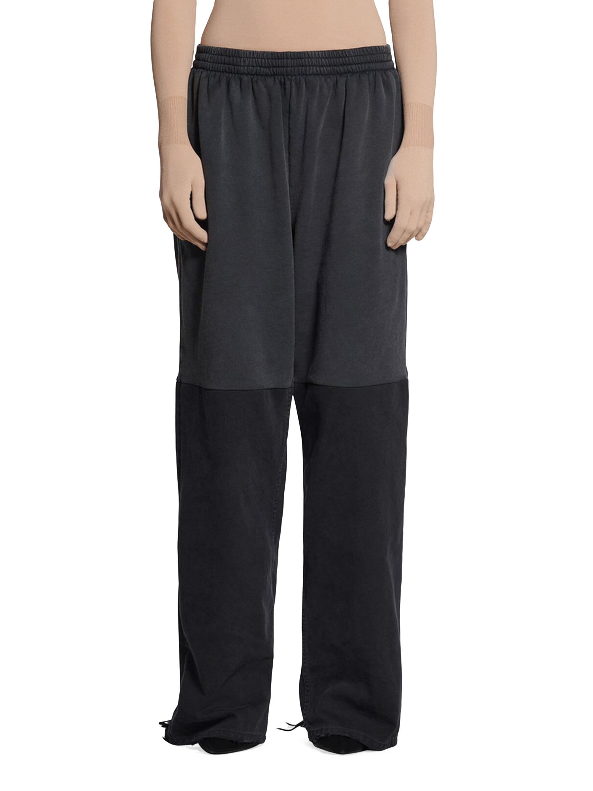 Balenciaga Patched Sweatpants | Saks Fifth Avenue